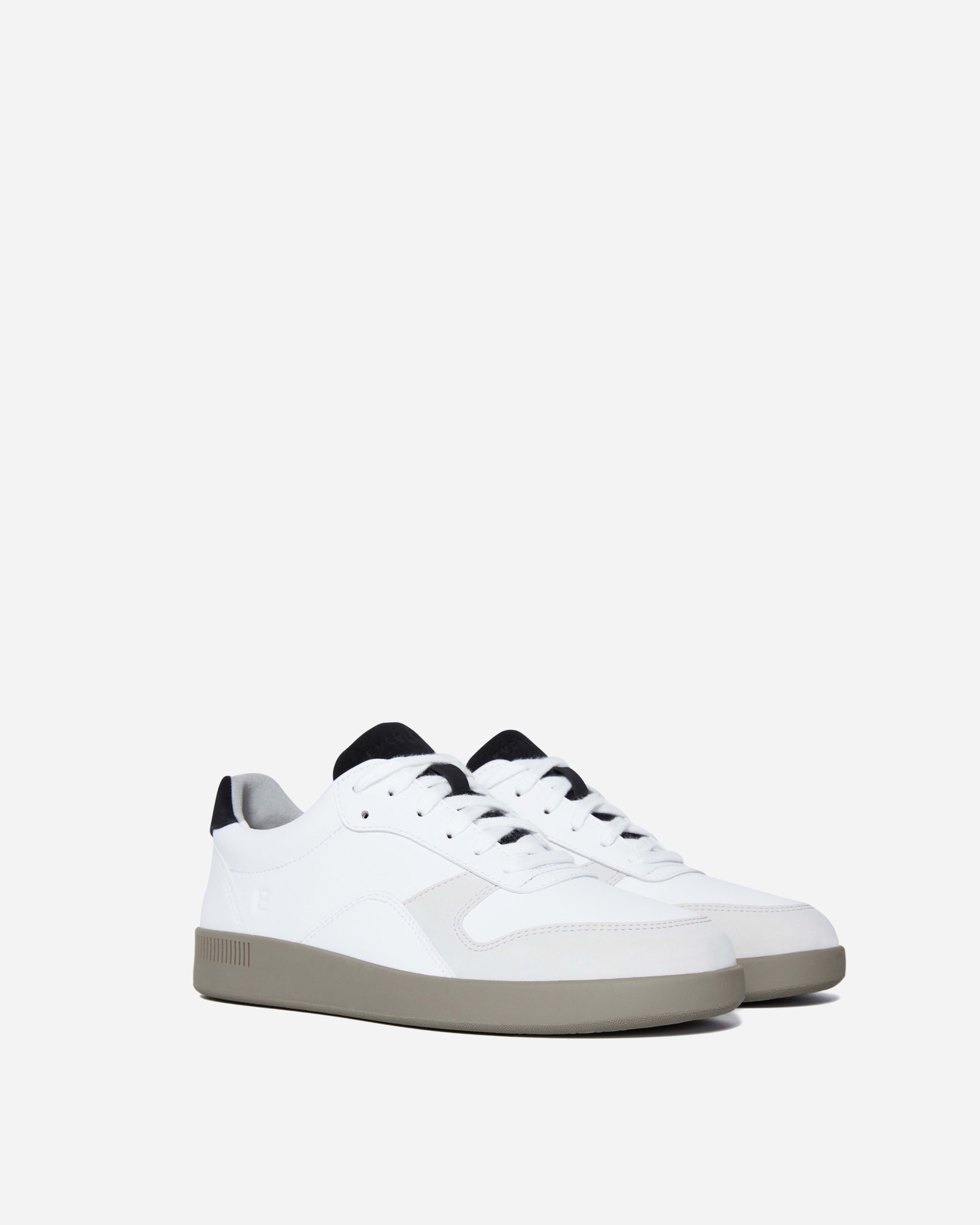 The ReLeather® Court Sneaker White / Smoke – Everlane
