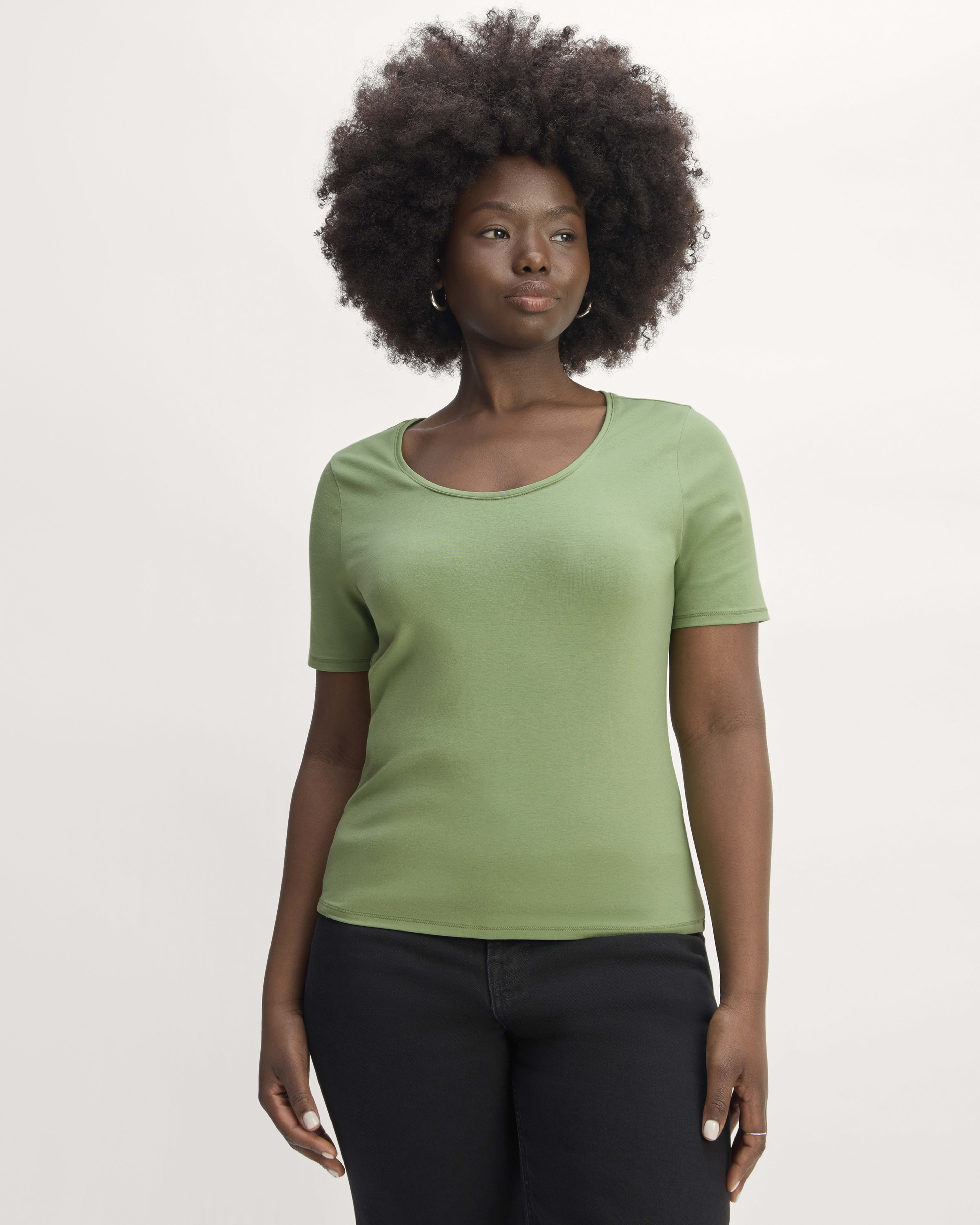 The Form Scoop-Neck Tee