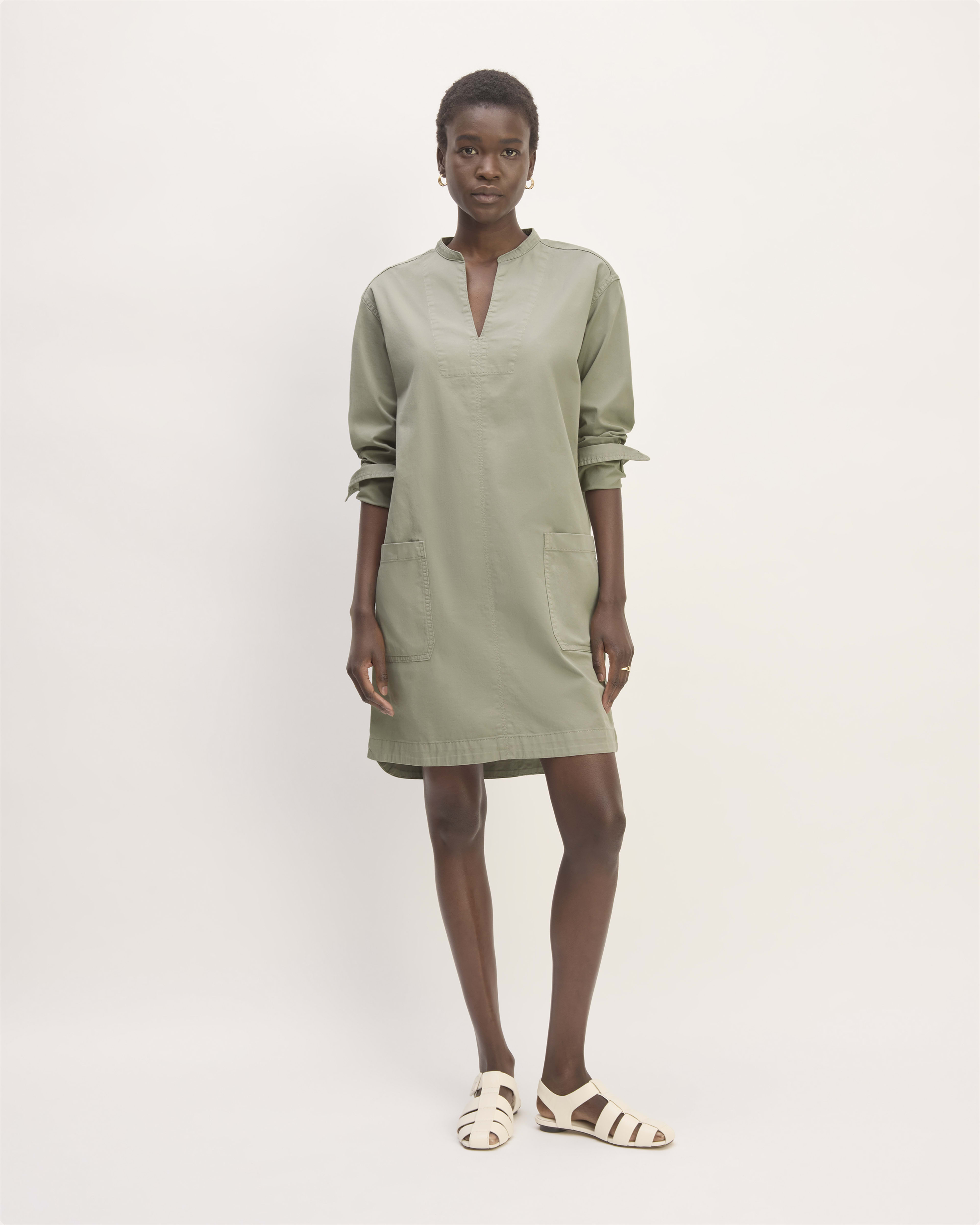 COS - A new take on the shirt dress. Designed with utility