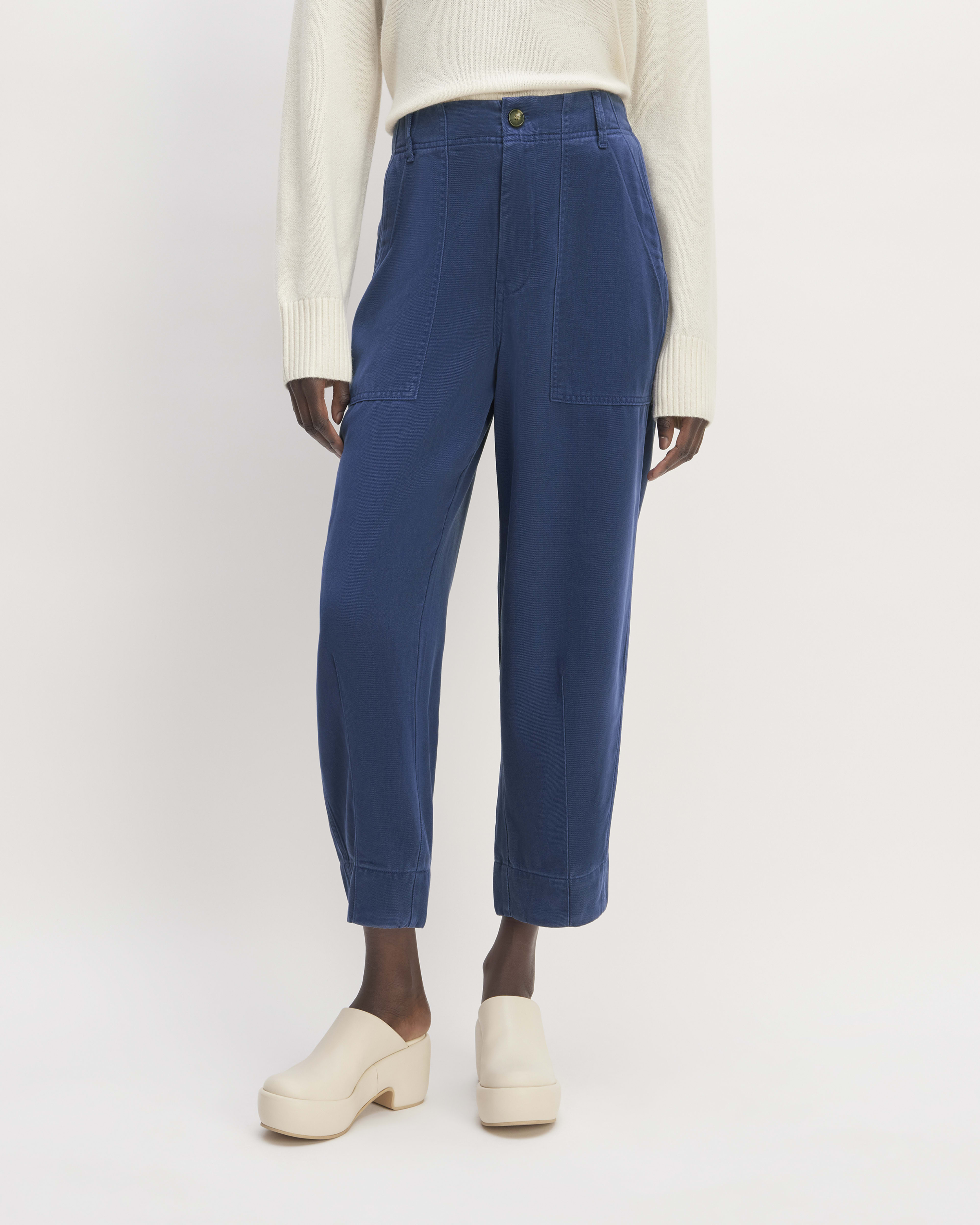The TENCEL™ Utility Pant Bellwether Blue – Everlane