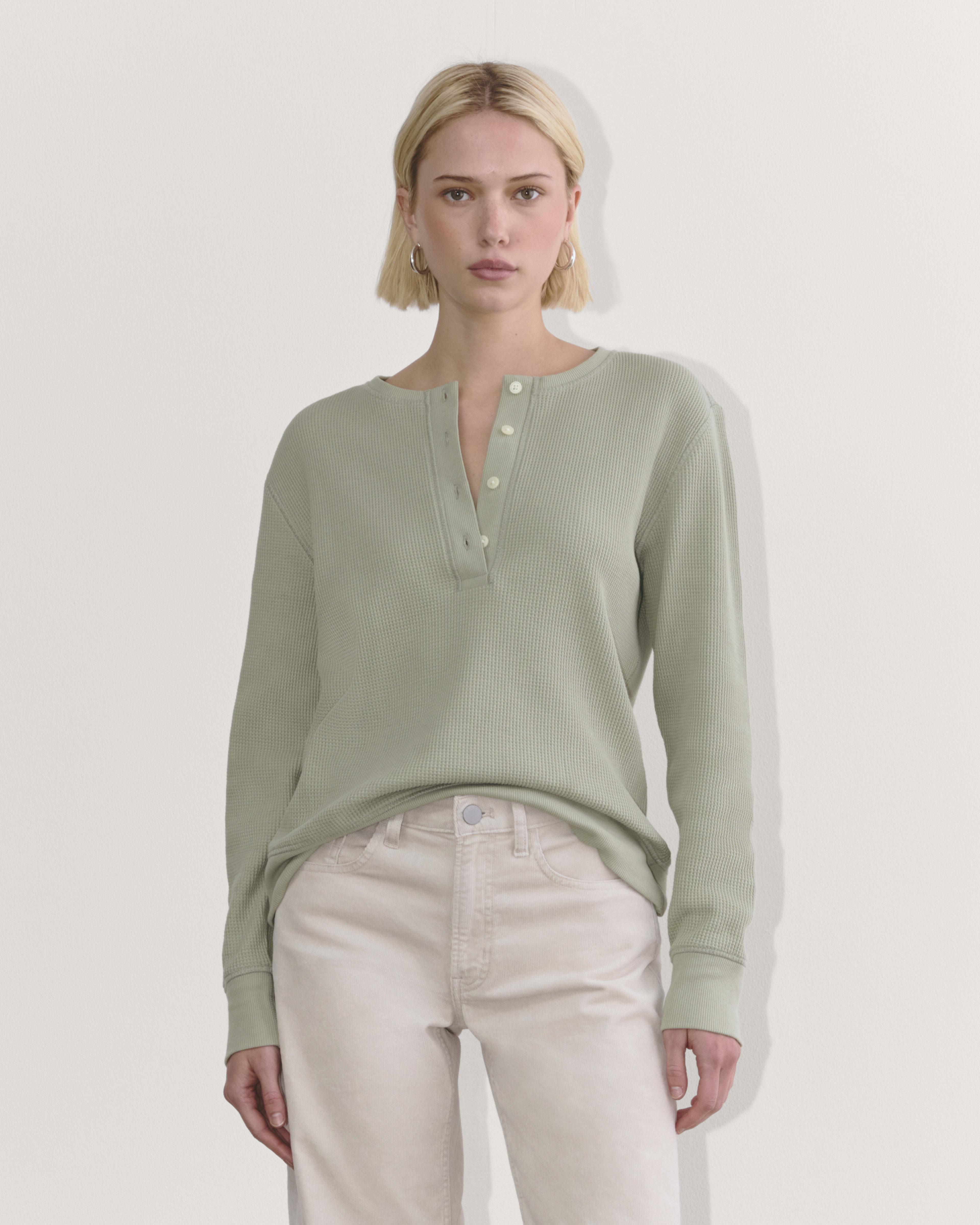 Everlane waffle knit cashmere hotsell