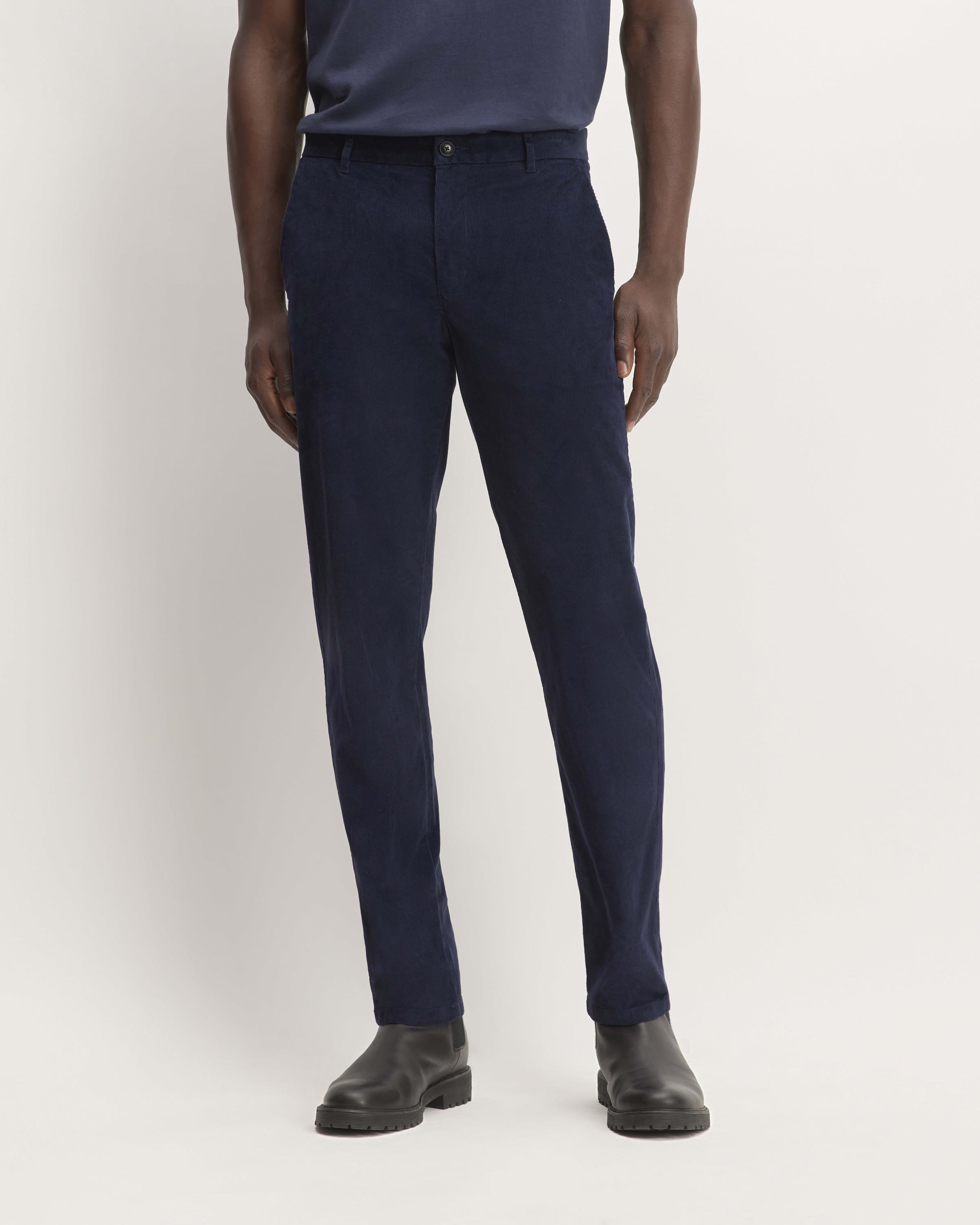 The Straight Fit Corduroy Pant Navy Everlane