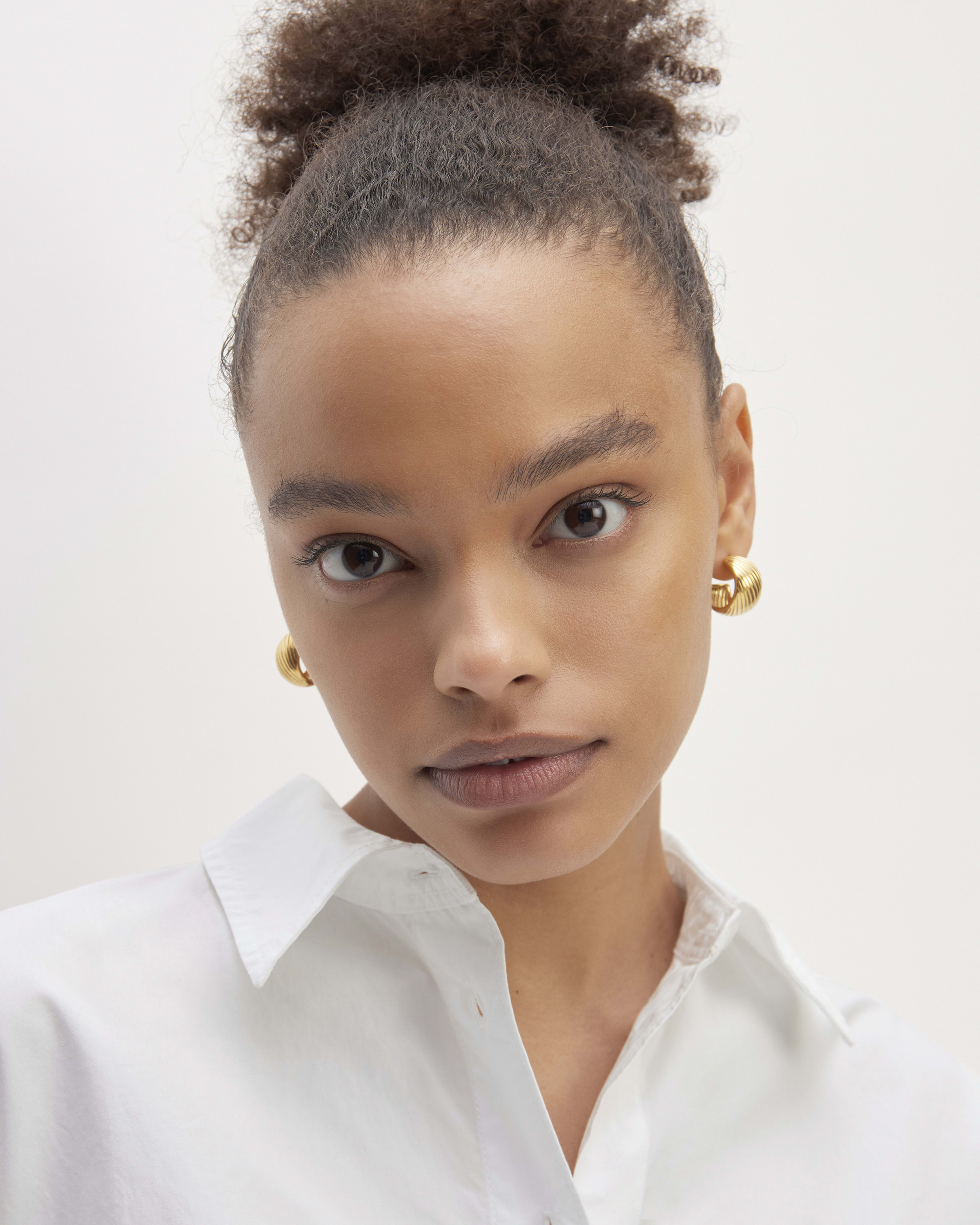 The Supima® Cotton Boyfriend Shirt White Everlane