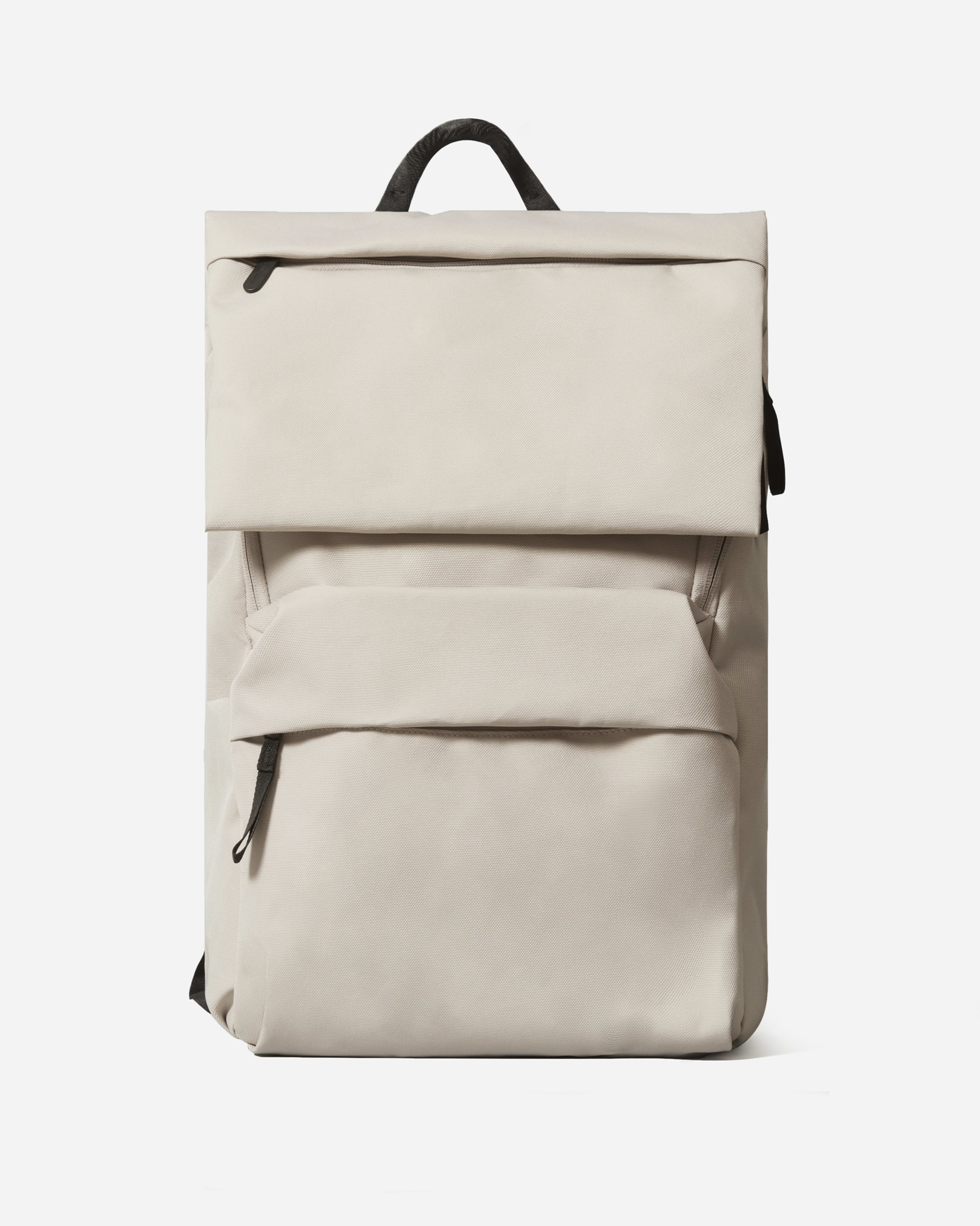 The ReNew Transit Backpack Warm Quartz Everlane