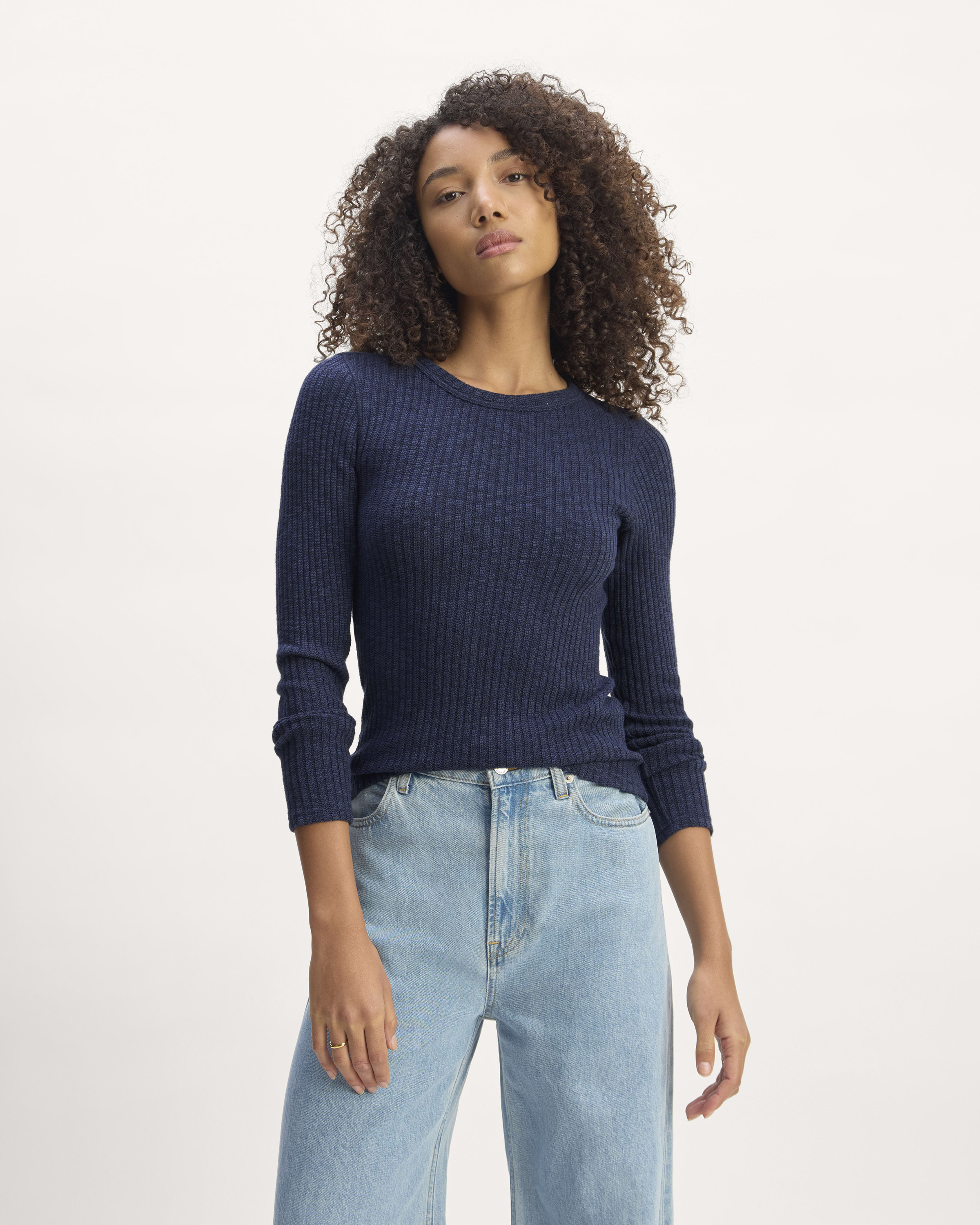 The Cozy Rib Long-Sleeve Tee