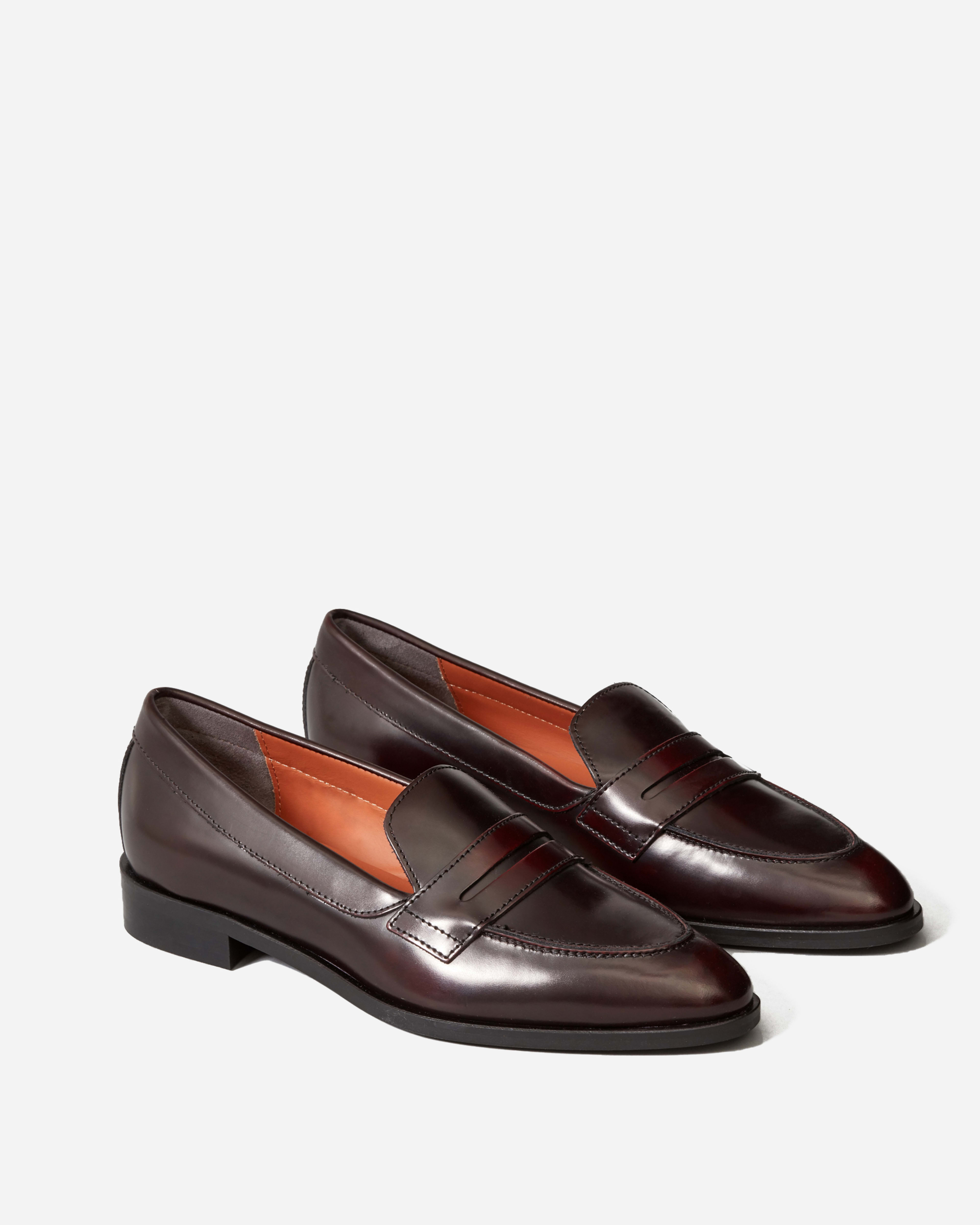 The Modern Penny Loafer Oxblood Everlane