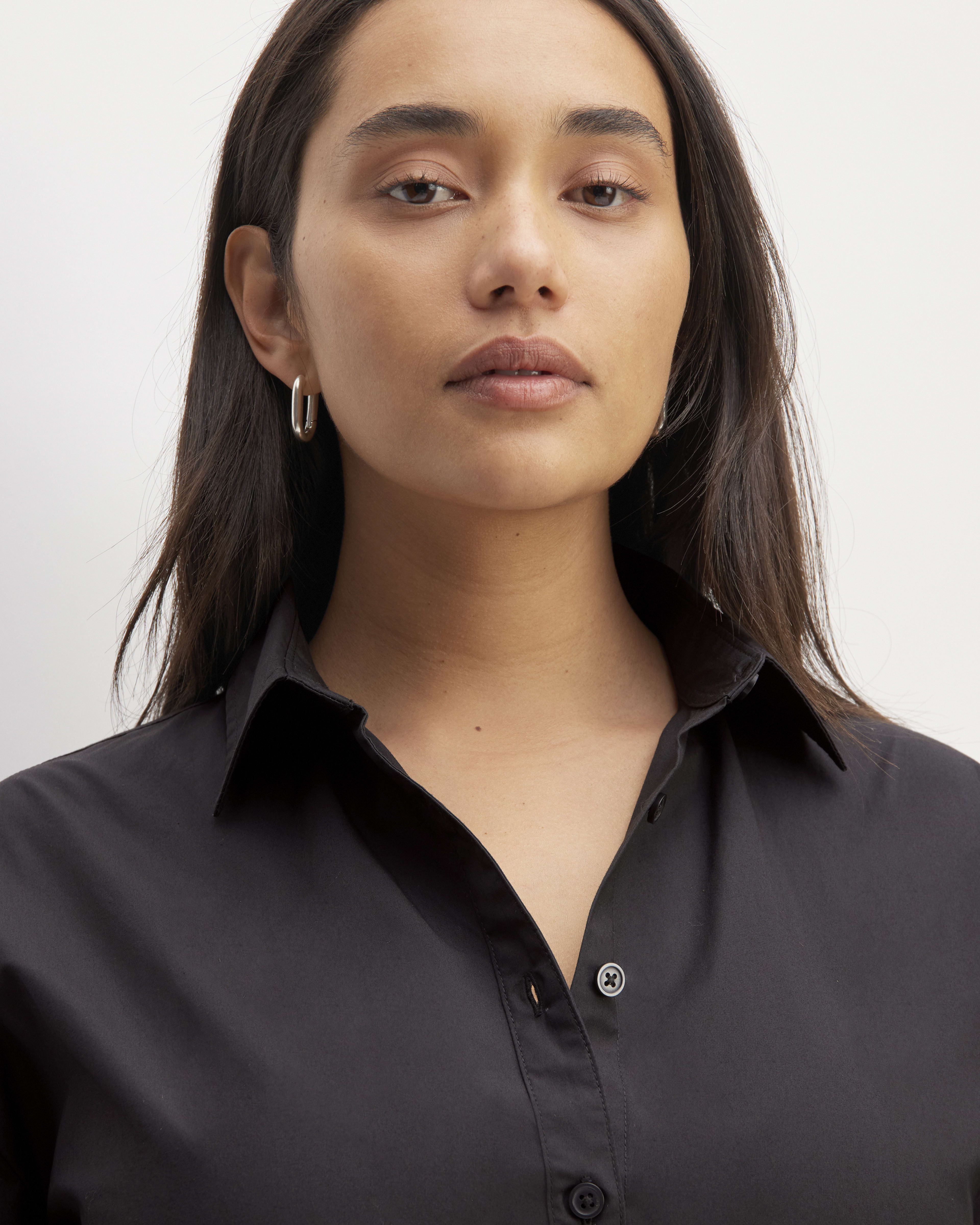 Guipure Skye Supima Cotton Black Dress main image 1