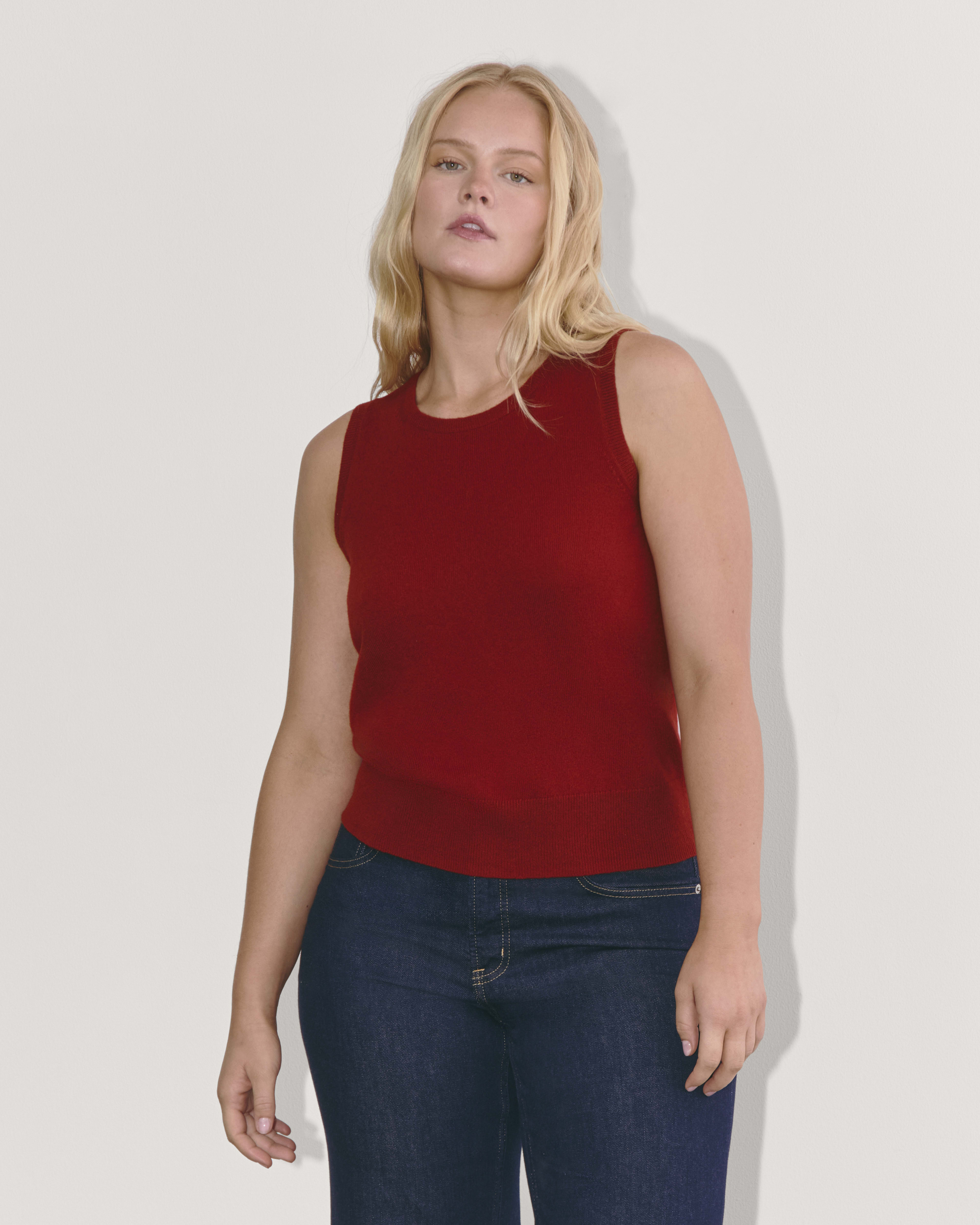 The Classic Tank in Cashmere