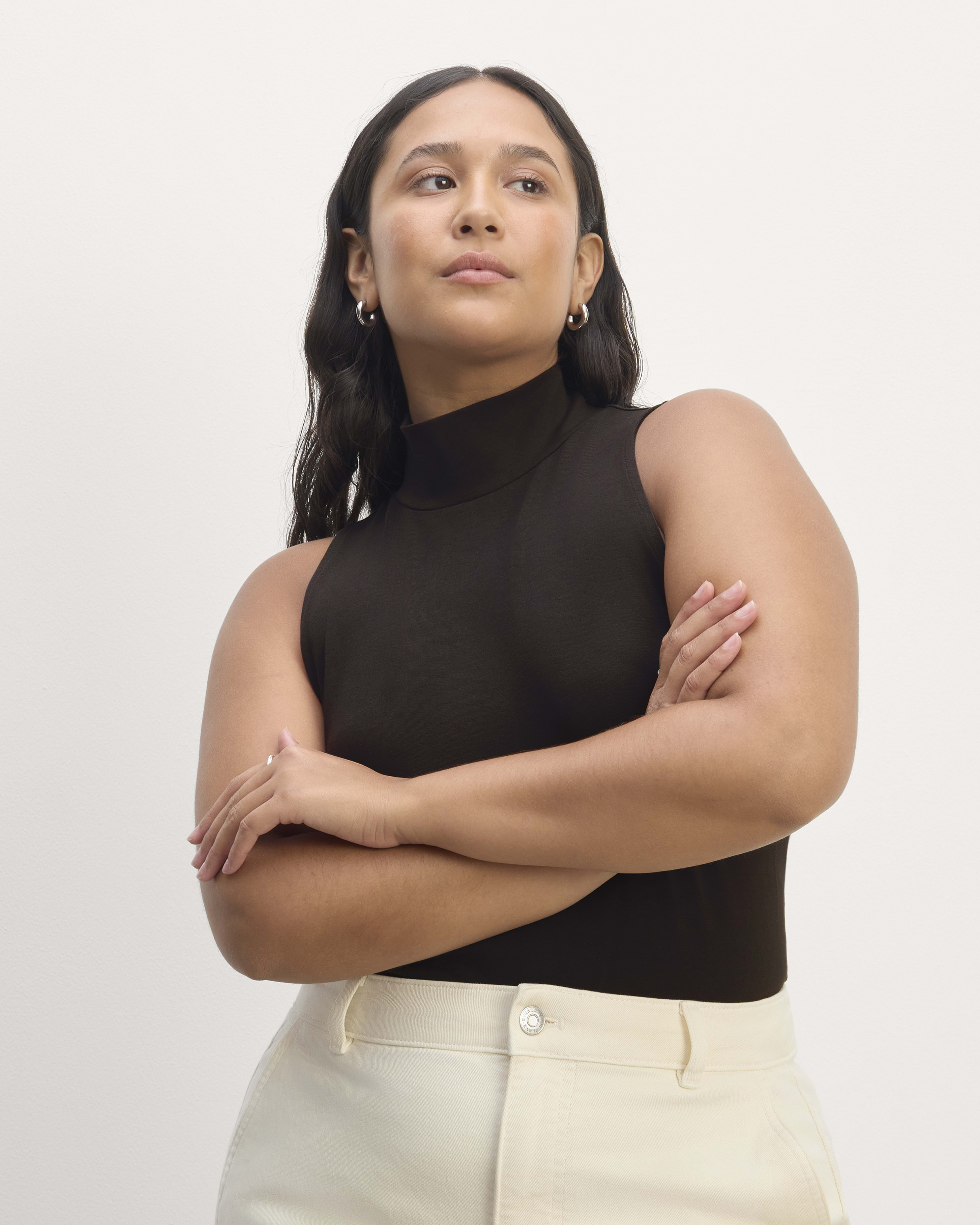 Everlane sleeveless turtleneck hotsell