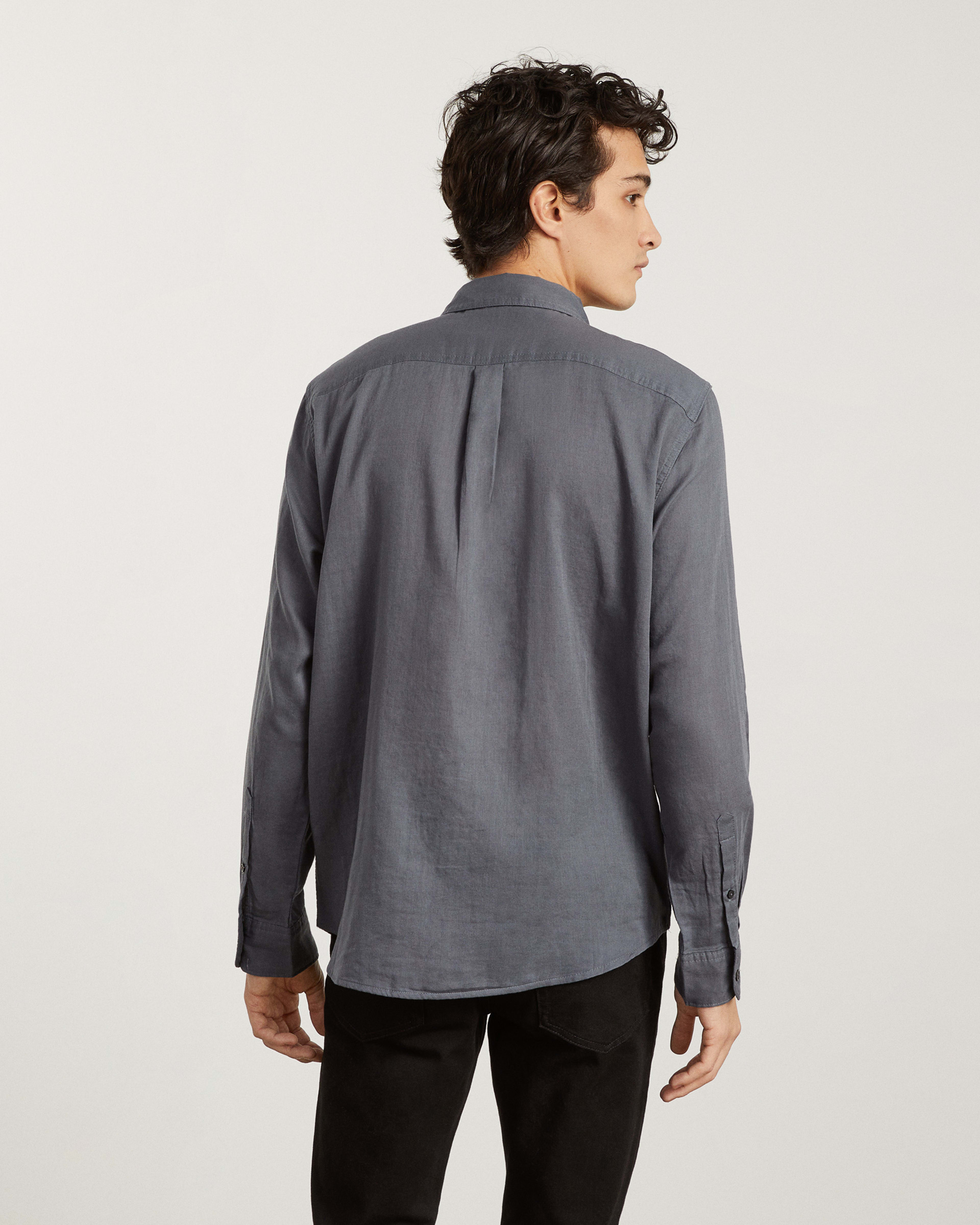 The Long-Sleeve Summer Shirt Slate - Everlane