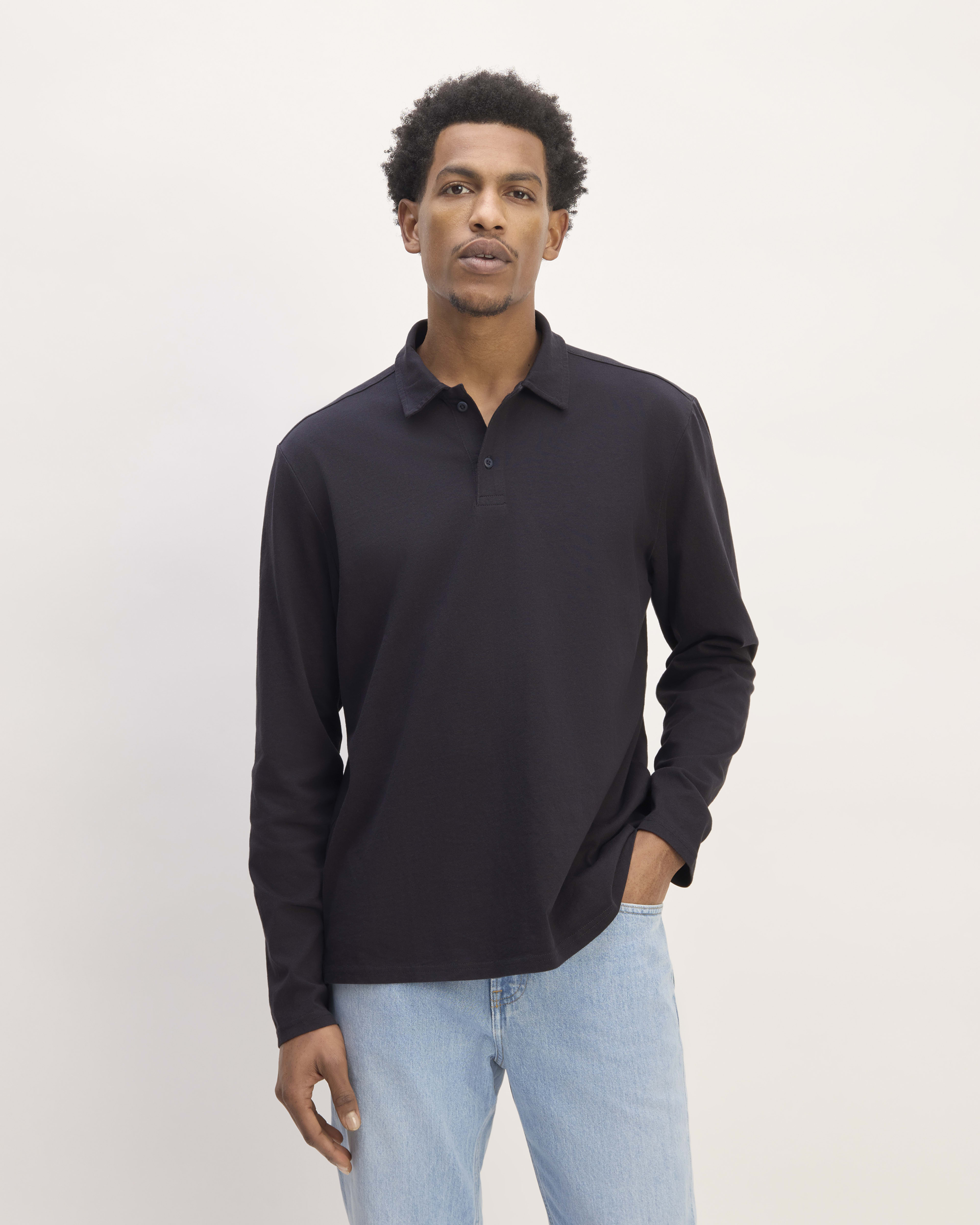 Everlane pique polo cheap