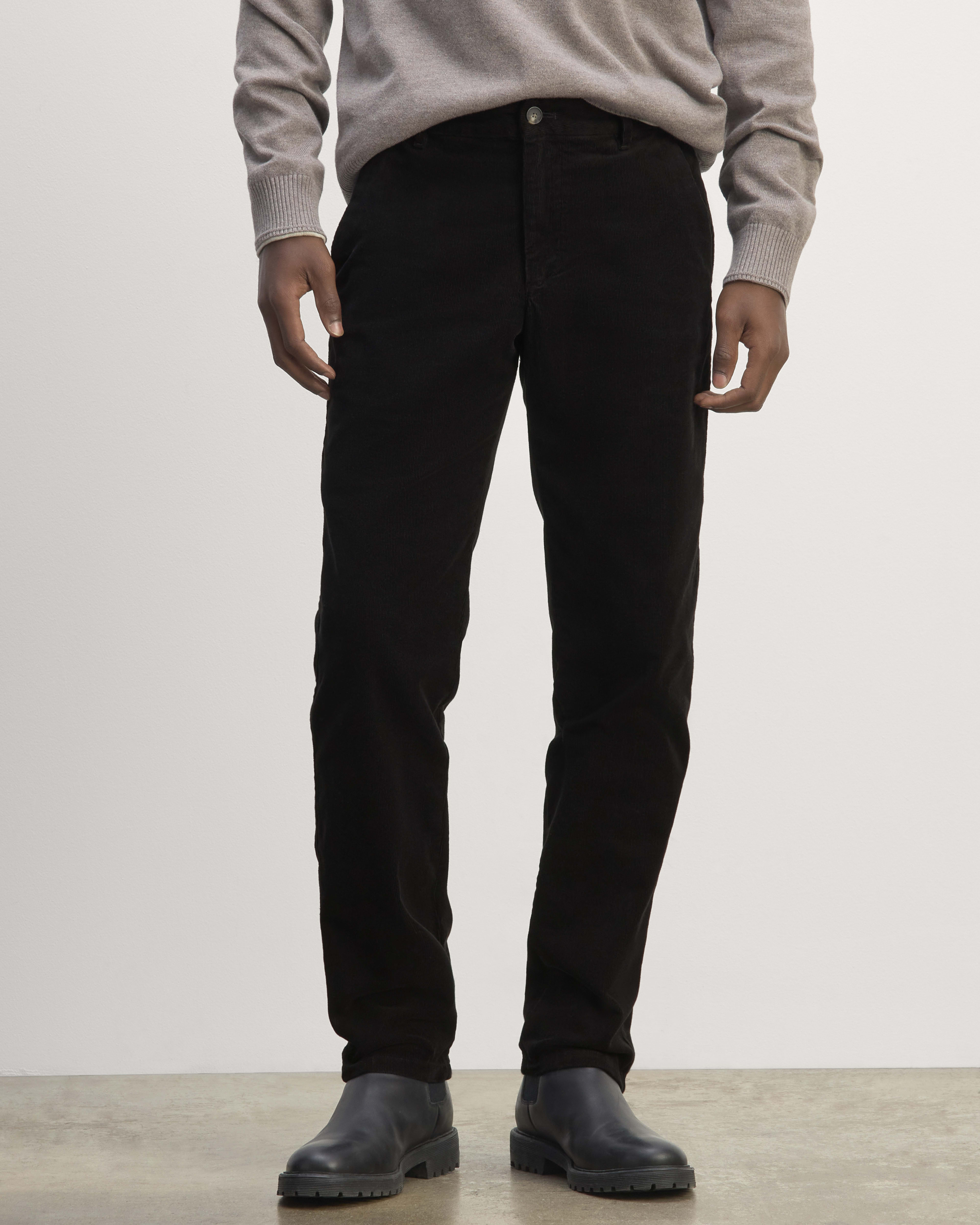 The Corduroy Trouser Black Everlane