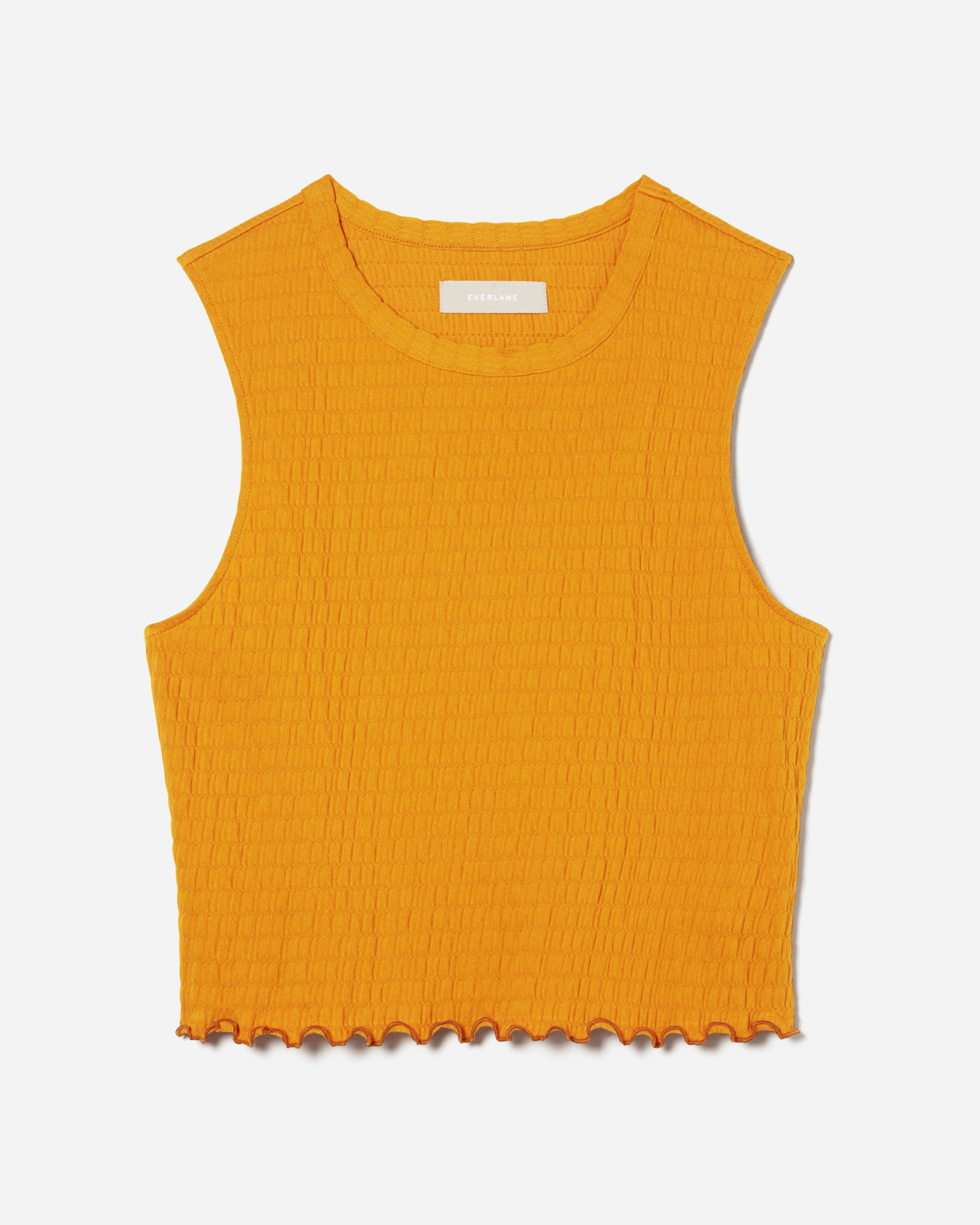 The Cropped Smock Top Amber – Everlane