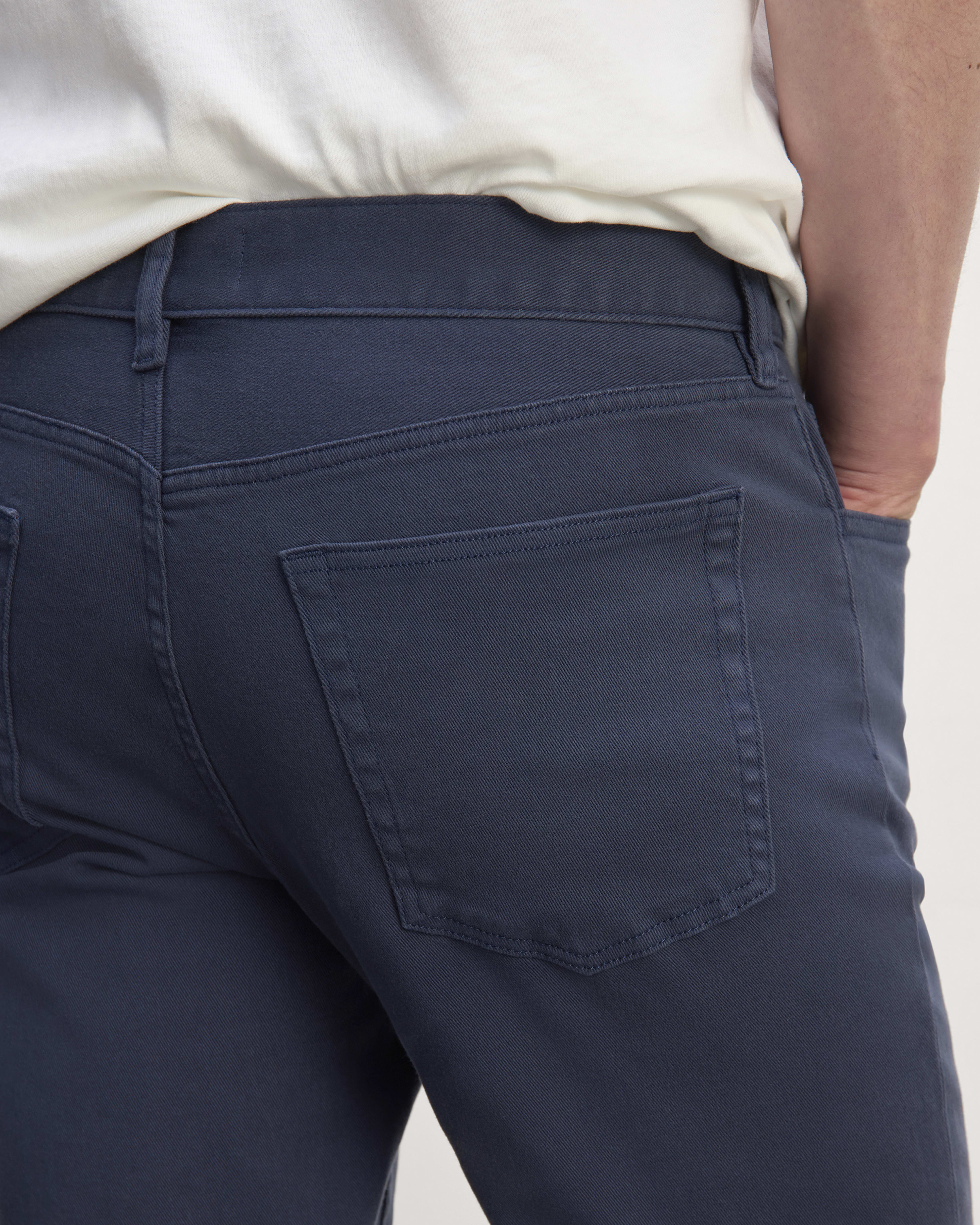 The Stretch Twill 5-Pocket Pant Navy – Everlane