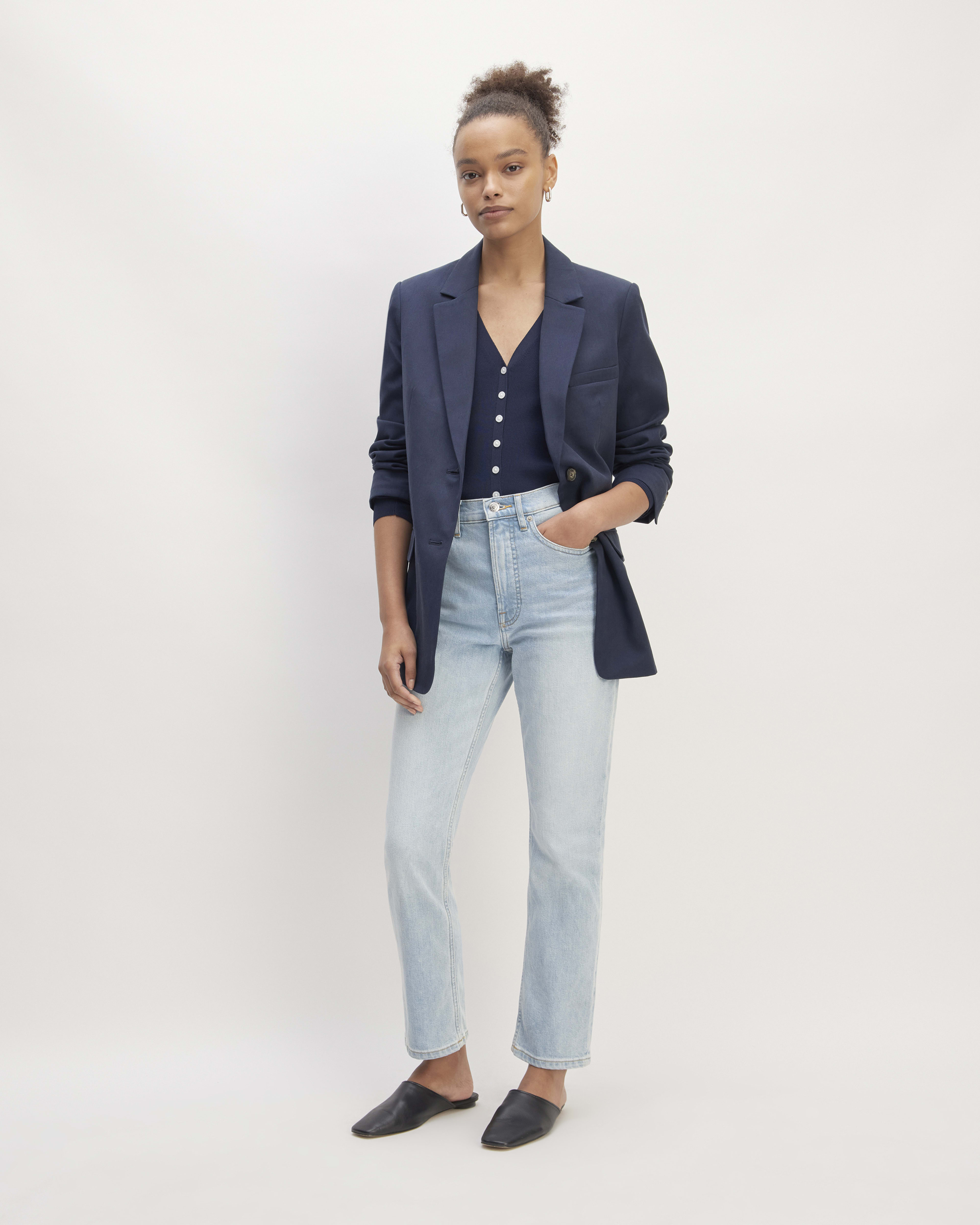 Emie Straight High Rise Jeans