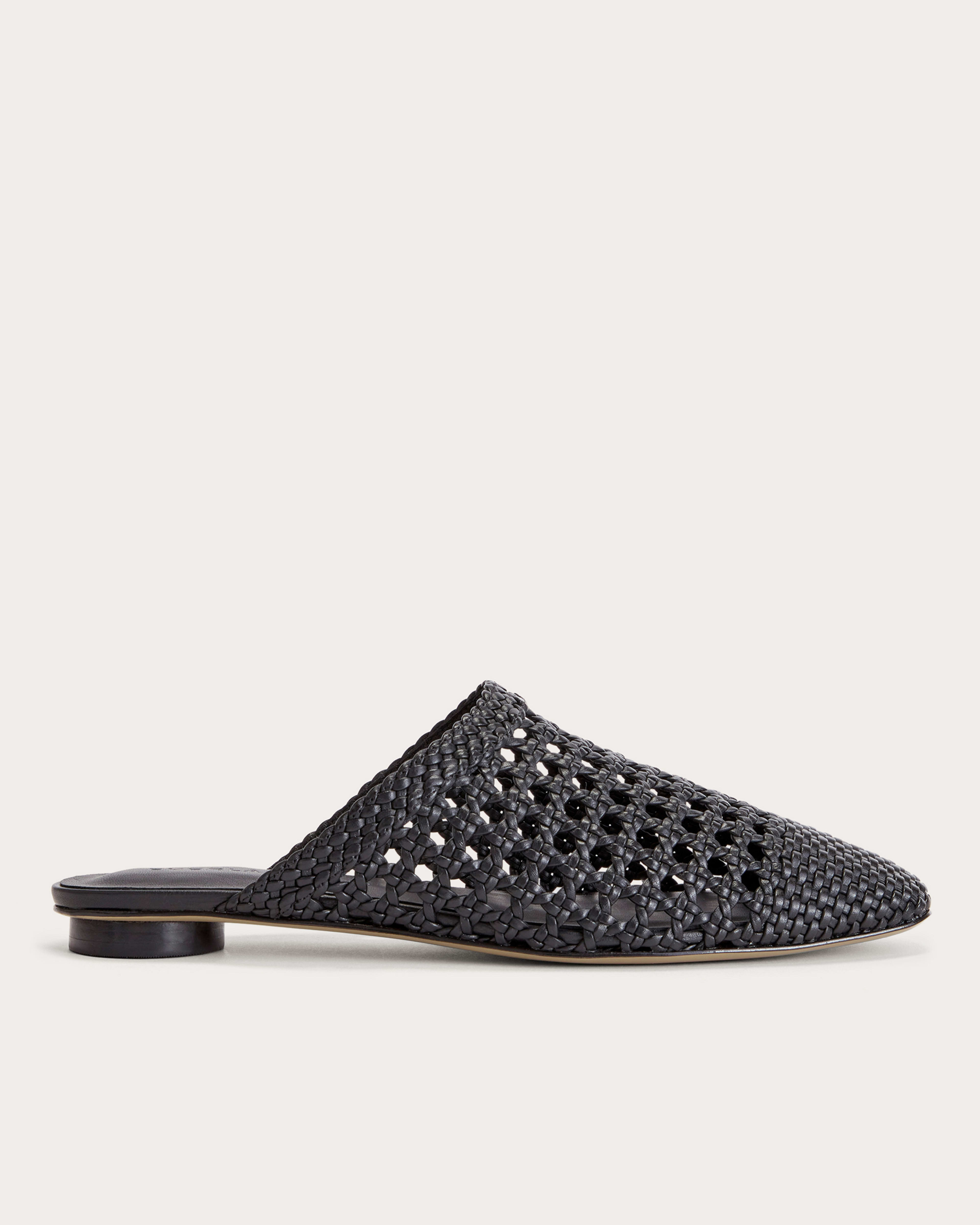 The Day Mule Black Woven Everlane