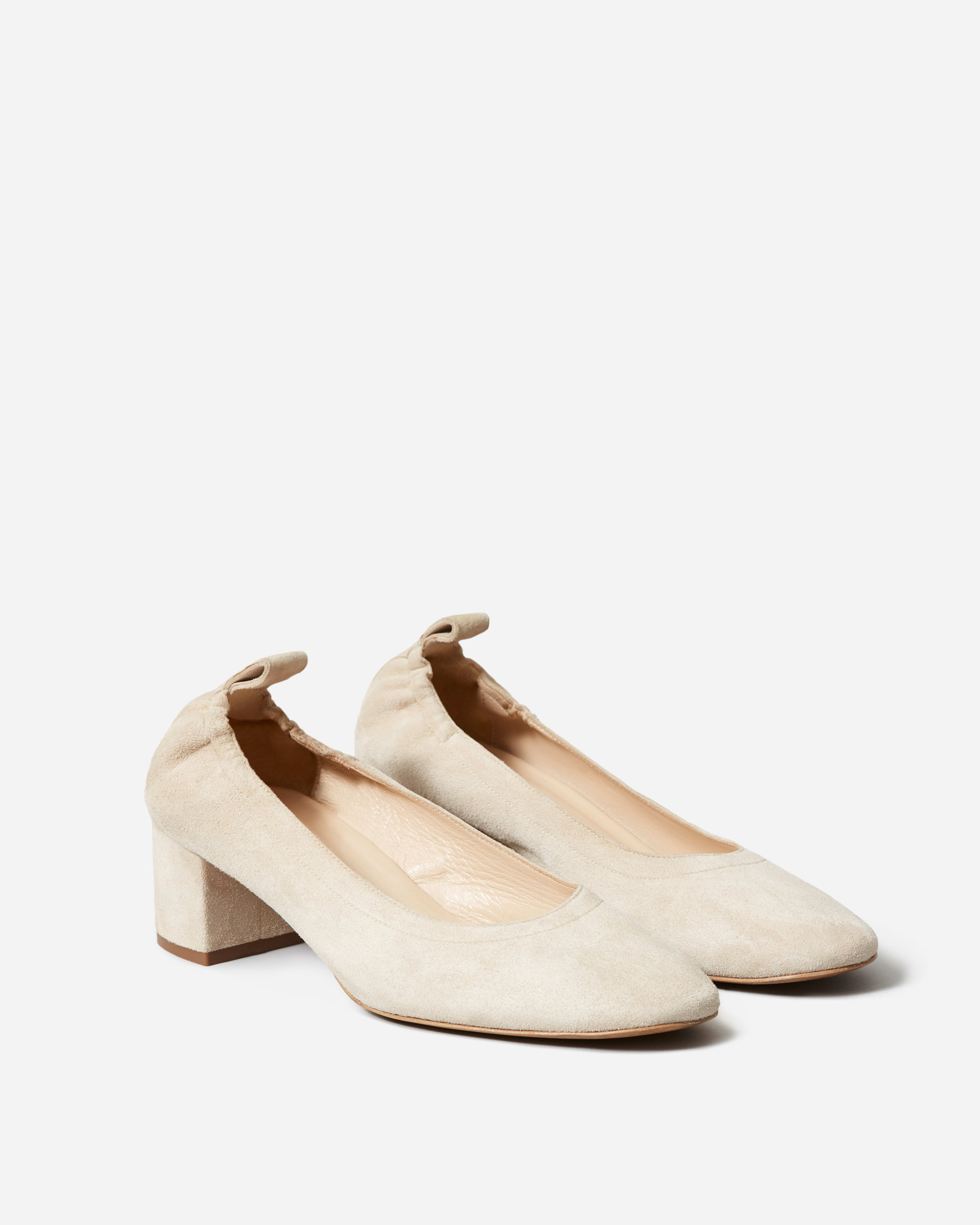 everlane suede day heel