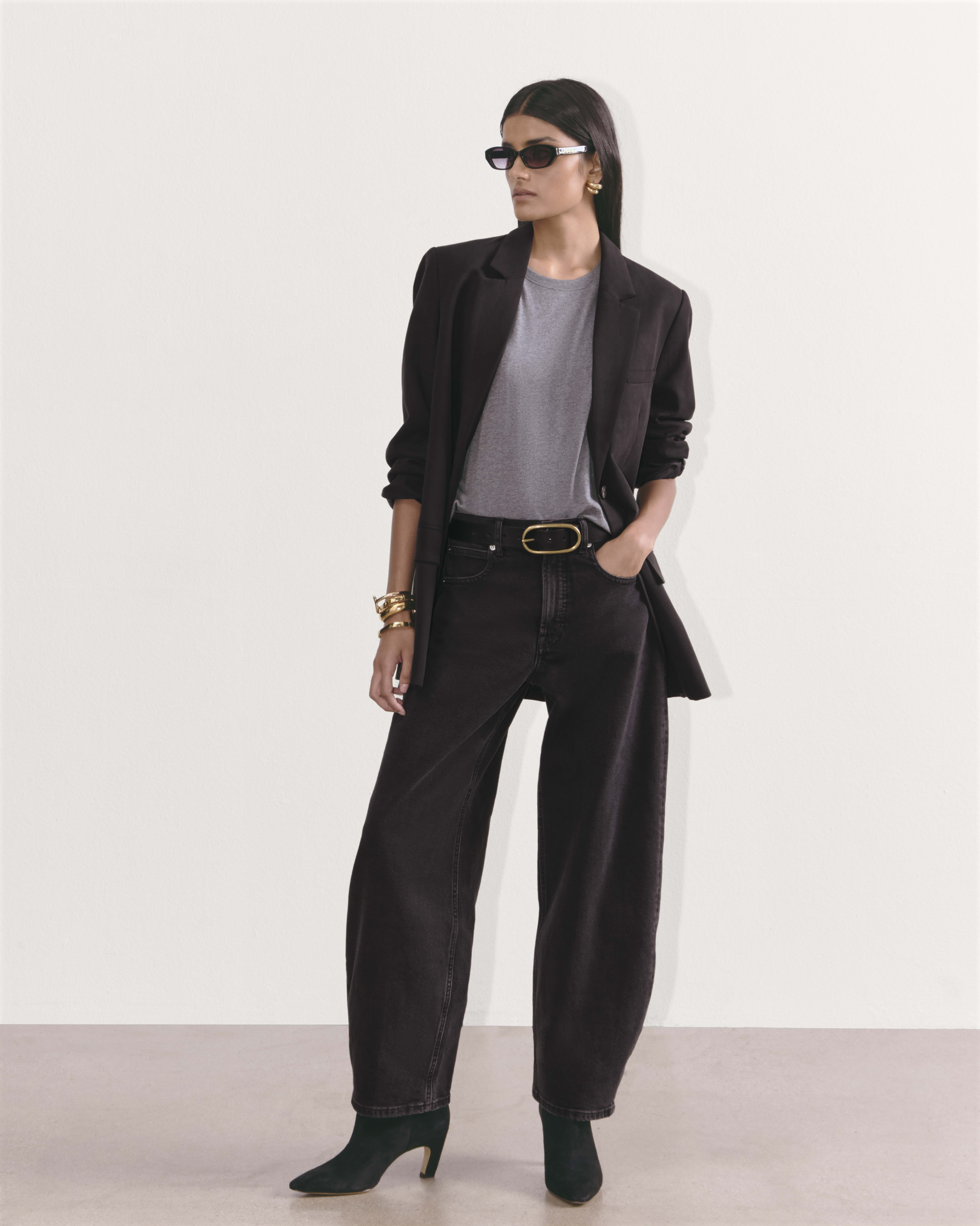 The Way High Curve Jean Washed Black Everlane