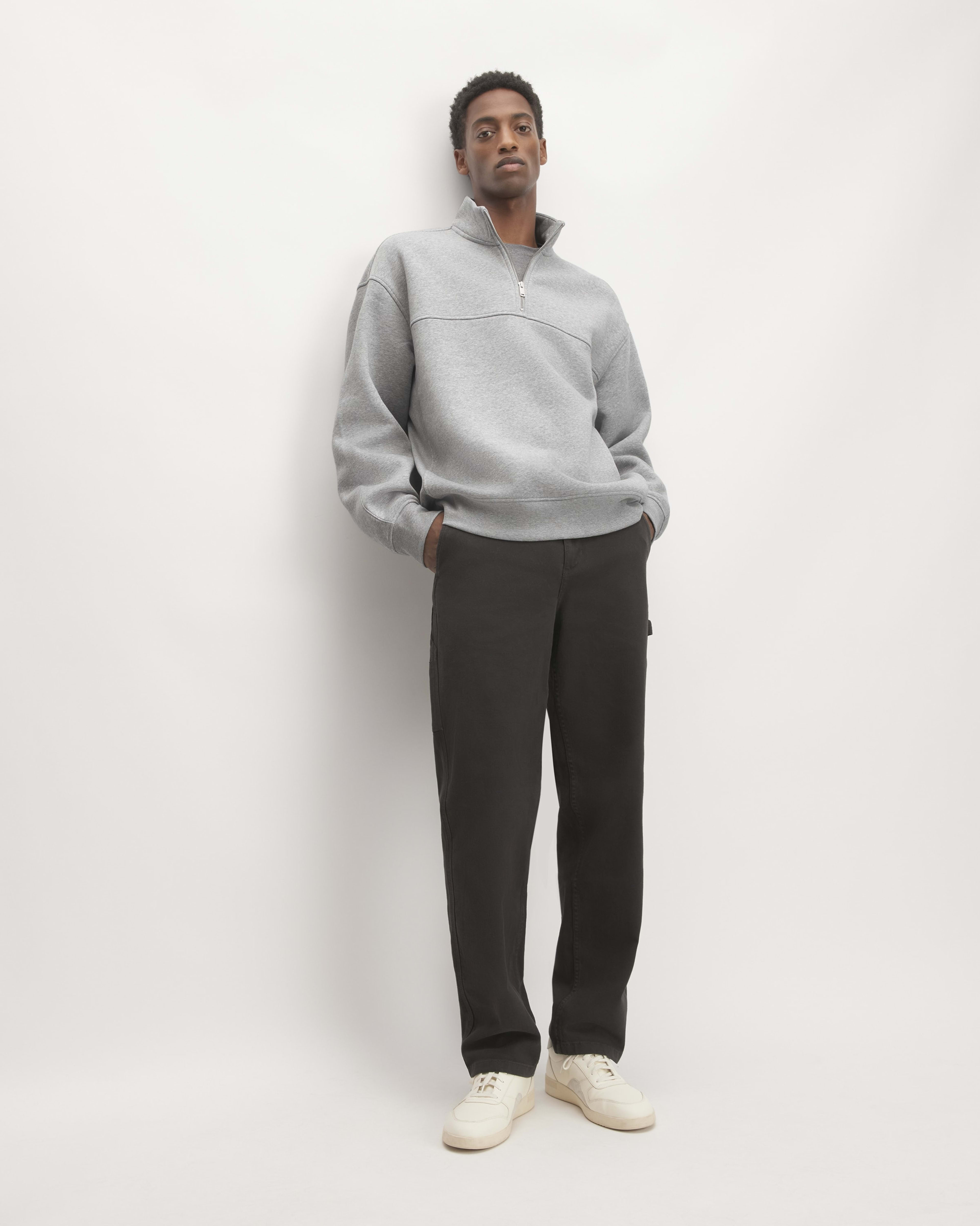 Everlane renew fleece half zip hotsell