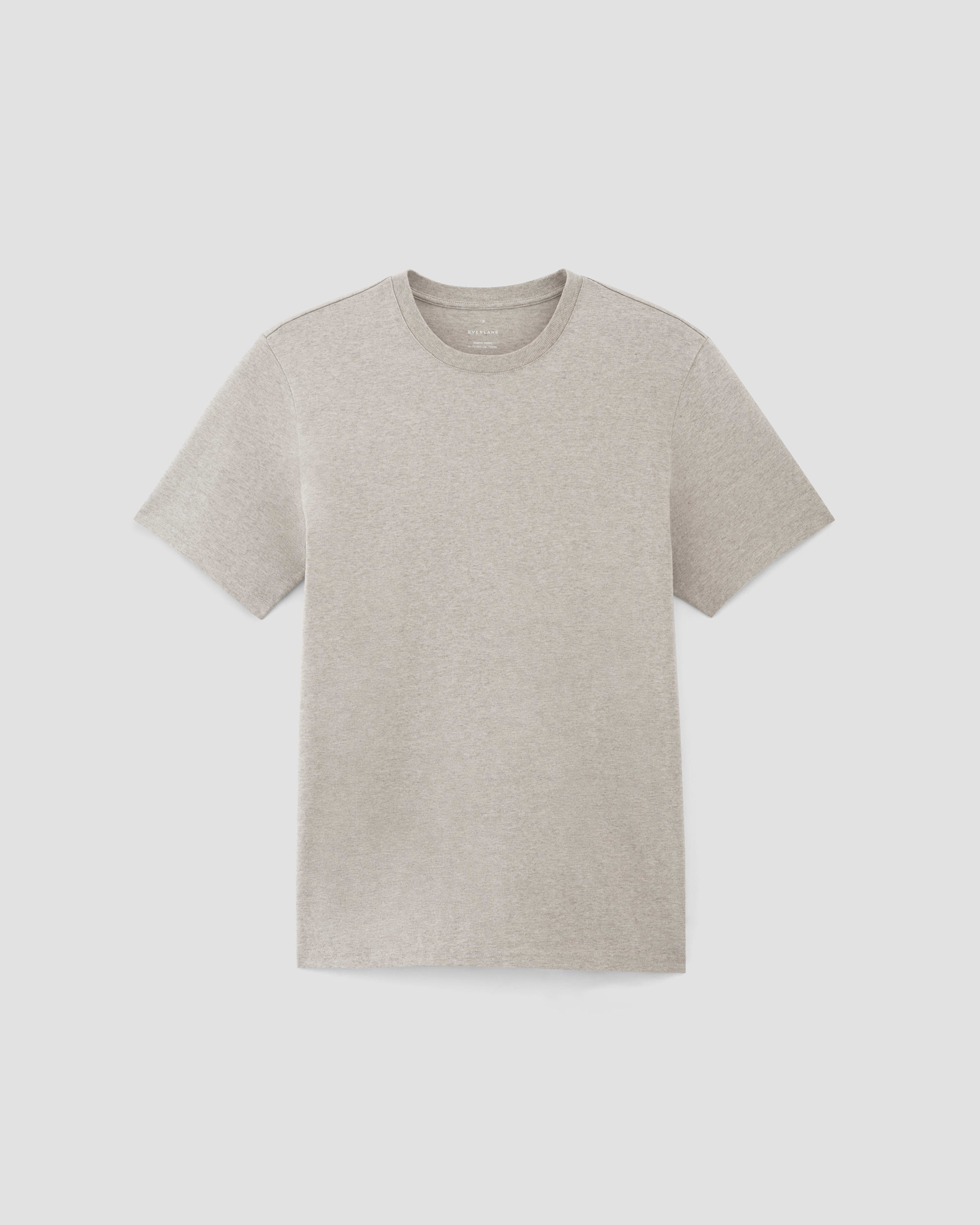 Essential Crewneck Tee- Oat main image 0