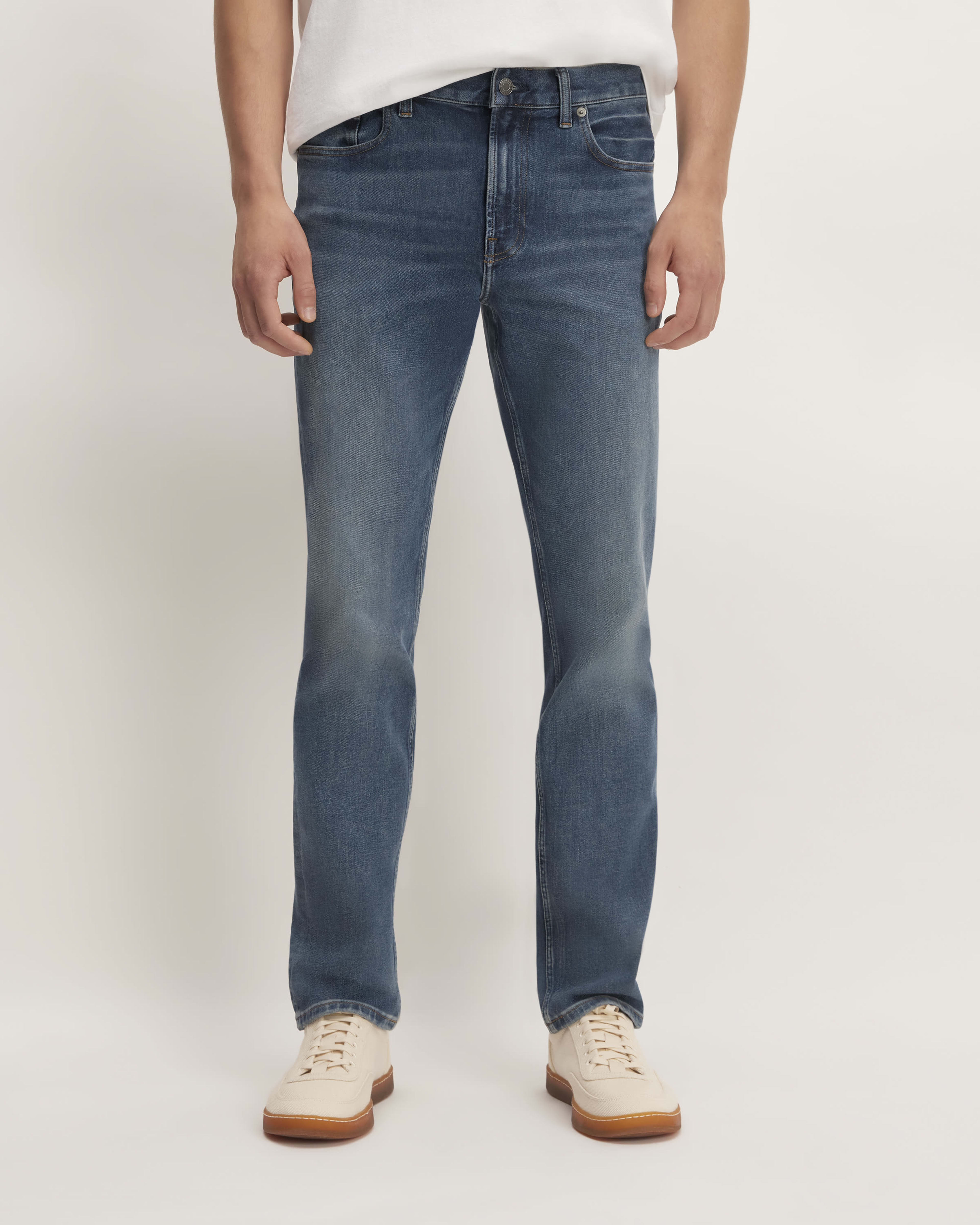 The Slim 4-Way Stretch Organic Jean | Uniform Vintage Tint – Everlane