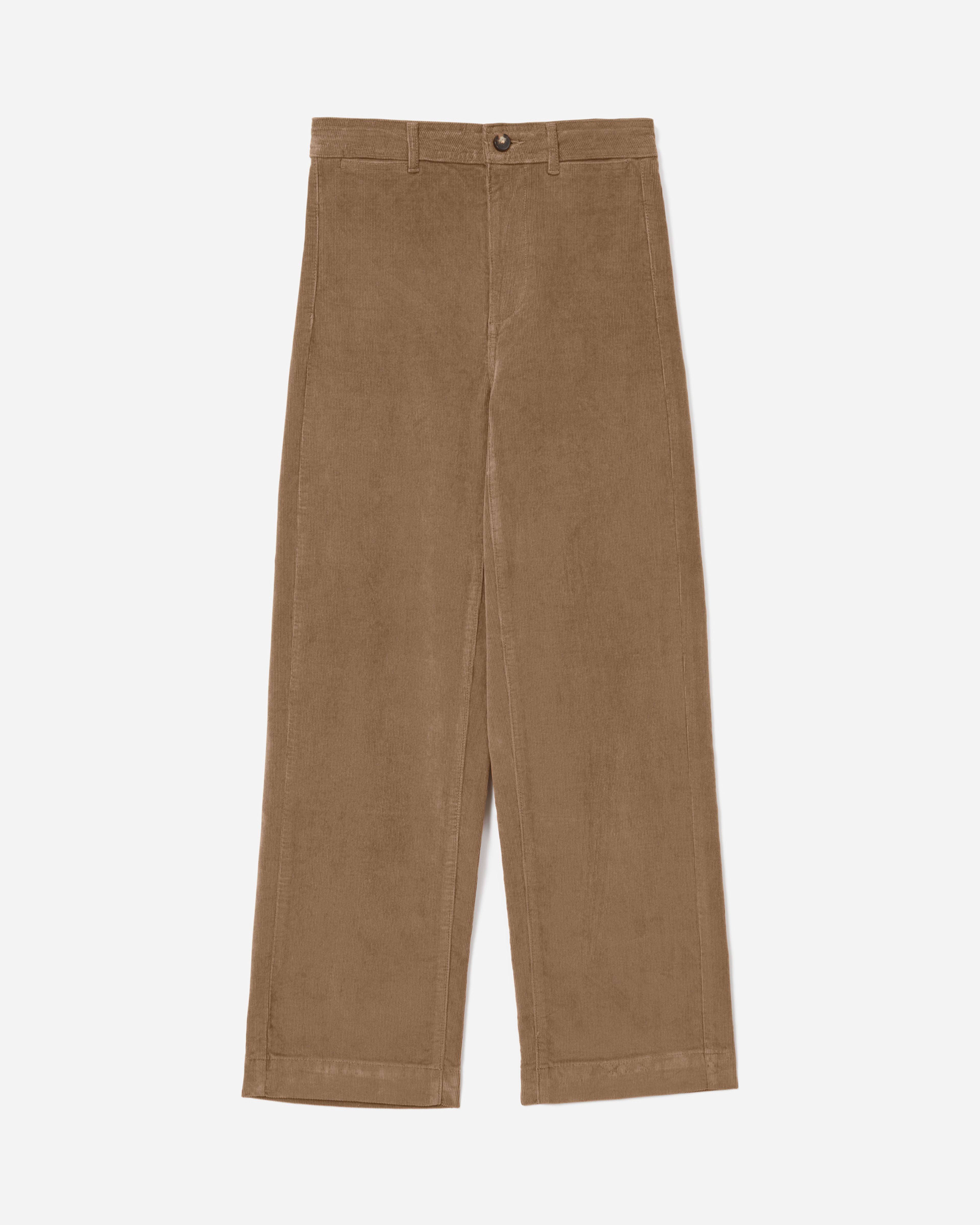 The Corduroy Wide-Leg Pant Toasted Coconut – Everlane