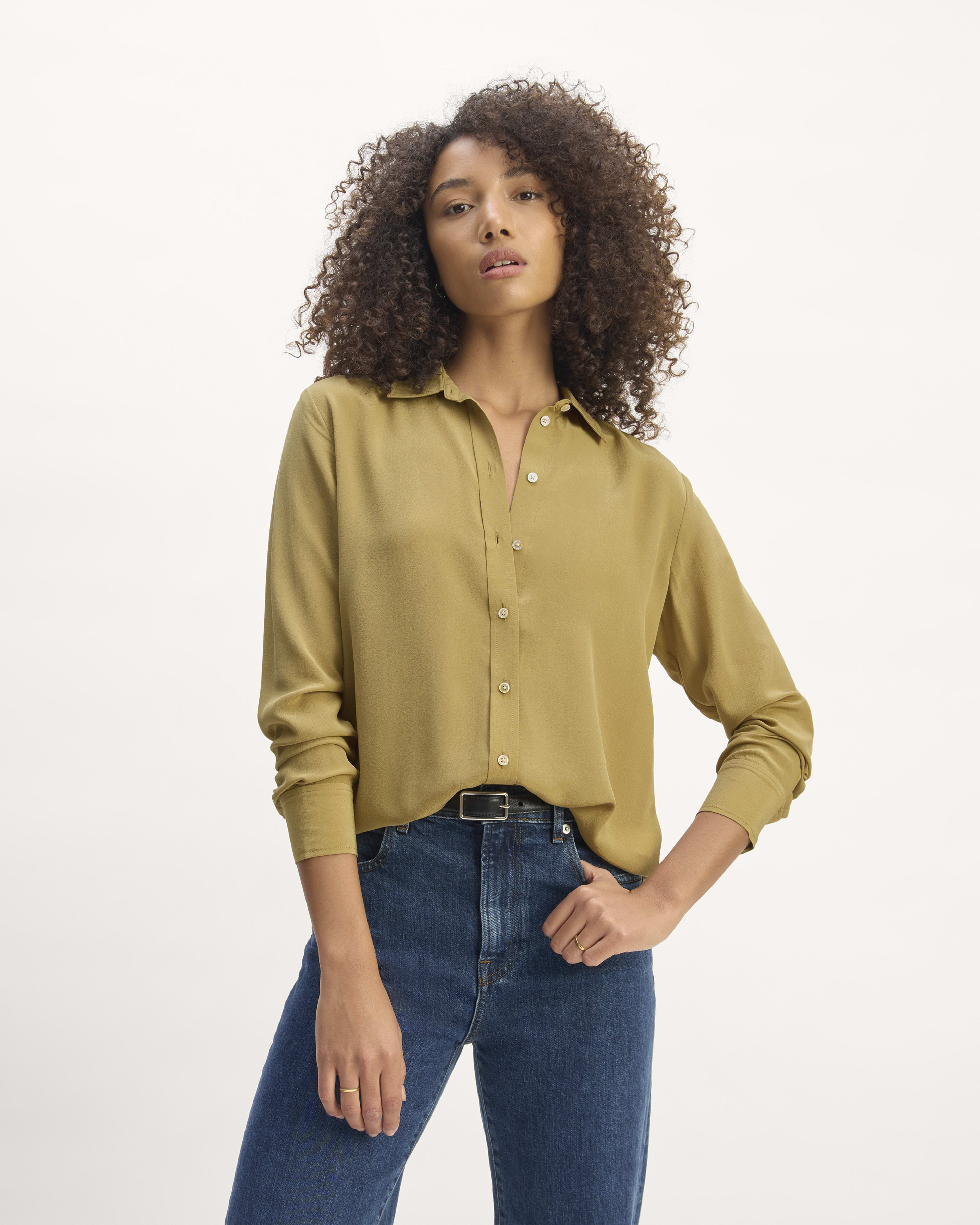 The Must-Have Shirt in Washable Silk