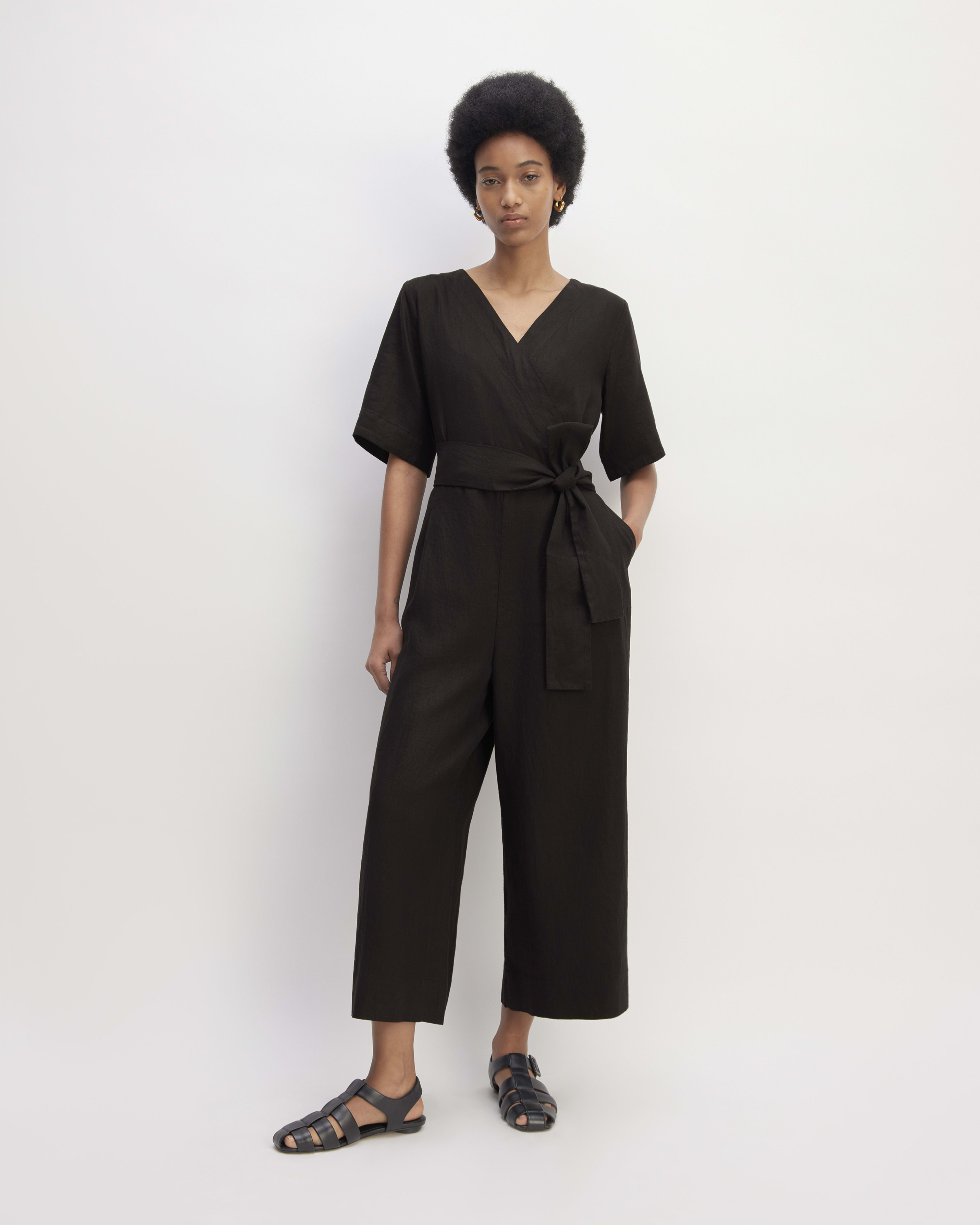 Everlane short sleeve jumpsuit new arrivals