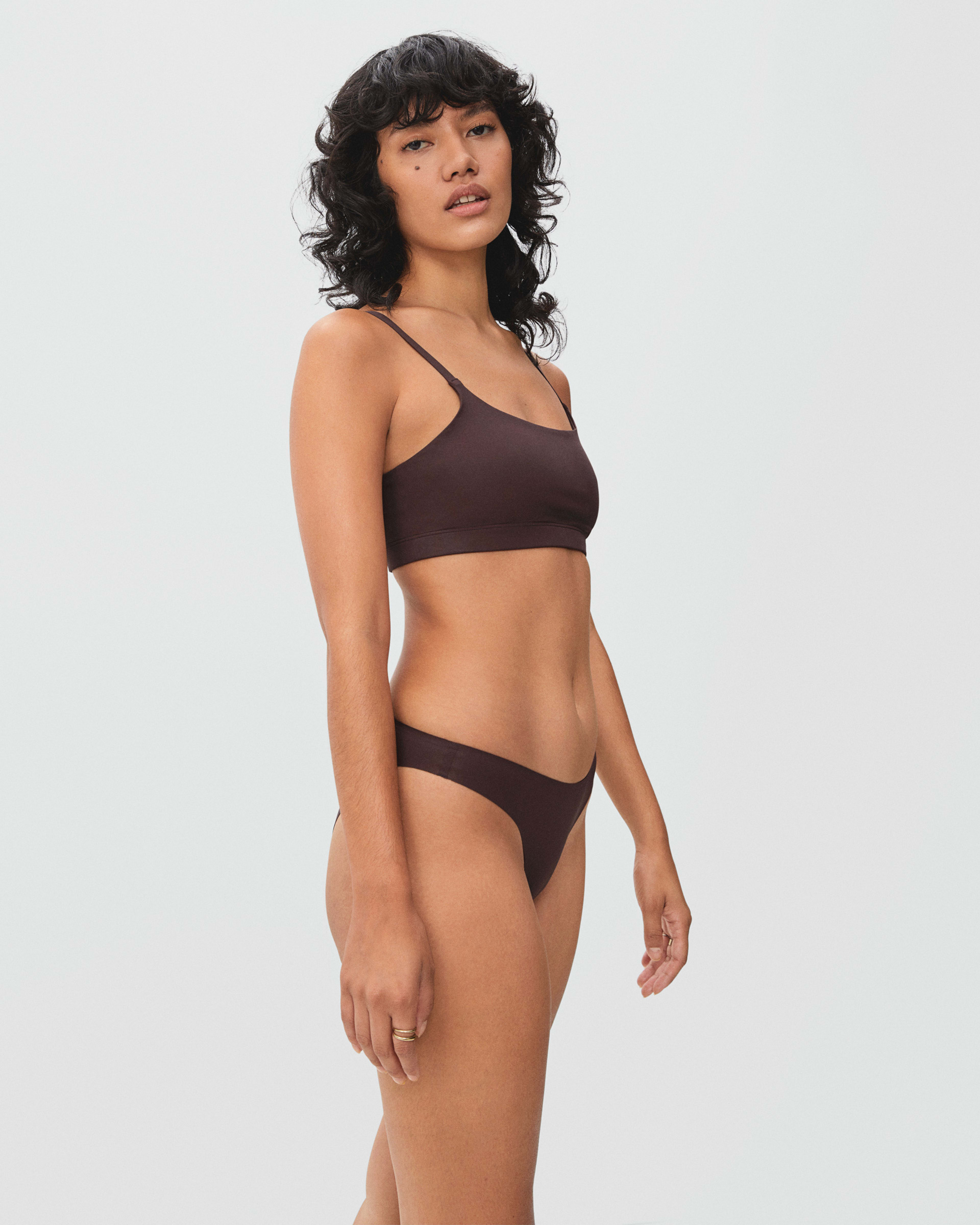 Women's Invisible Intimates in Tan