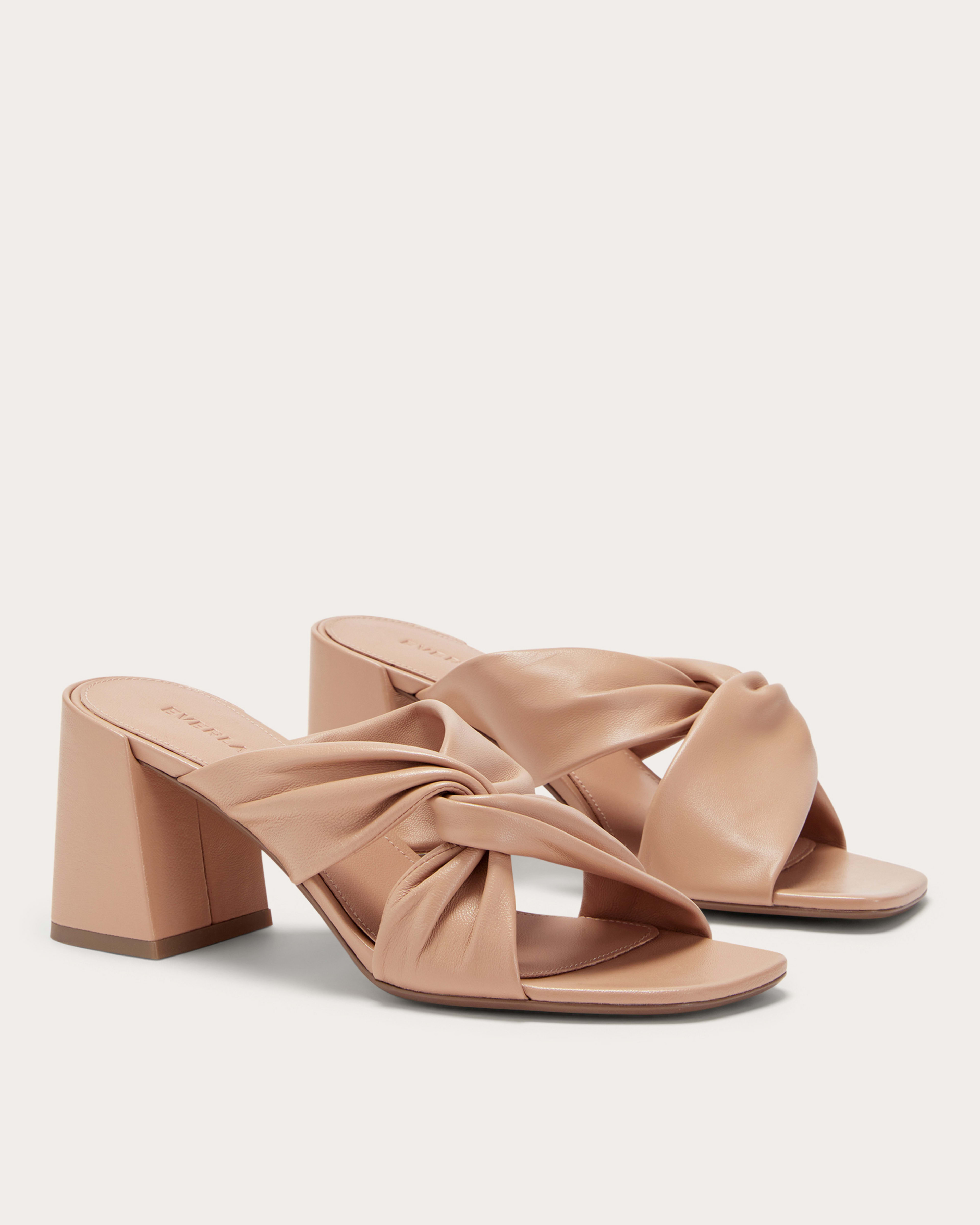 Everlane day heel rose tan deals