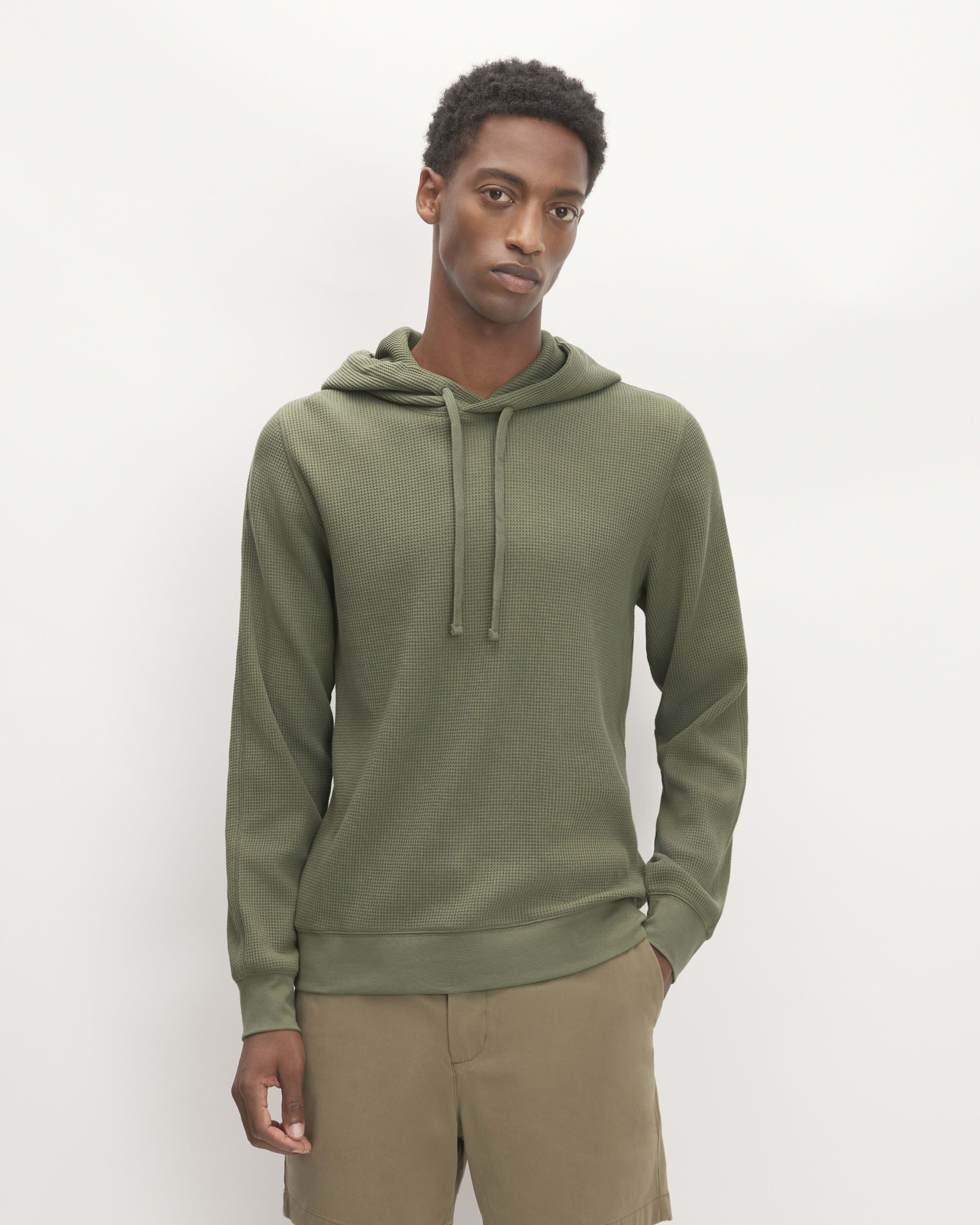 The Pullover Hoodie Sweatshirt Light Grey Marled – Everlane