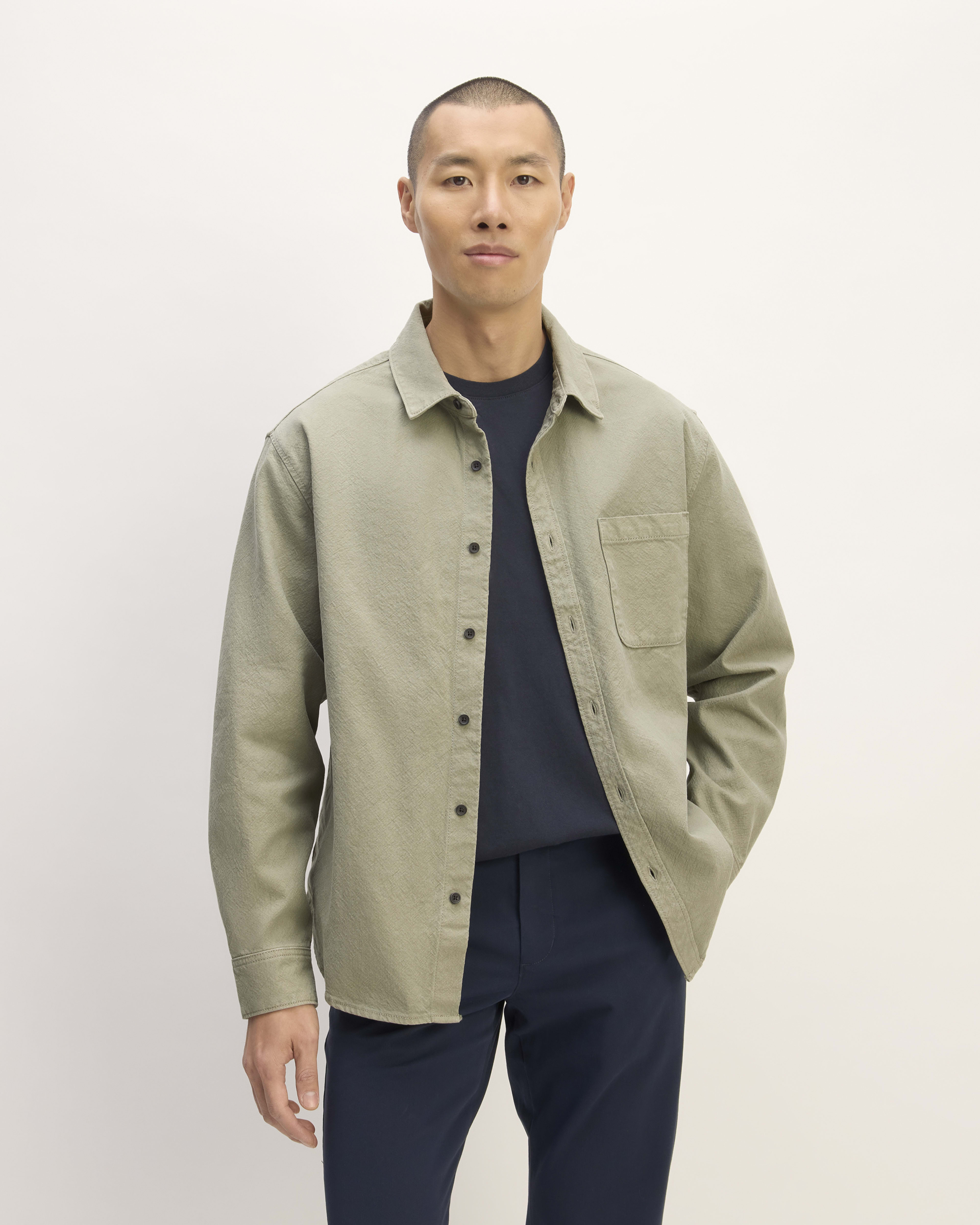 Everlane overshirt on sale