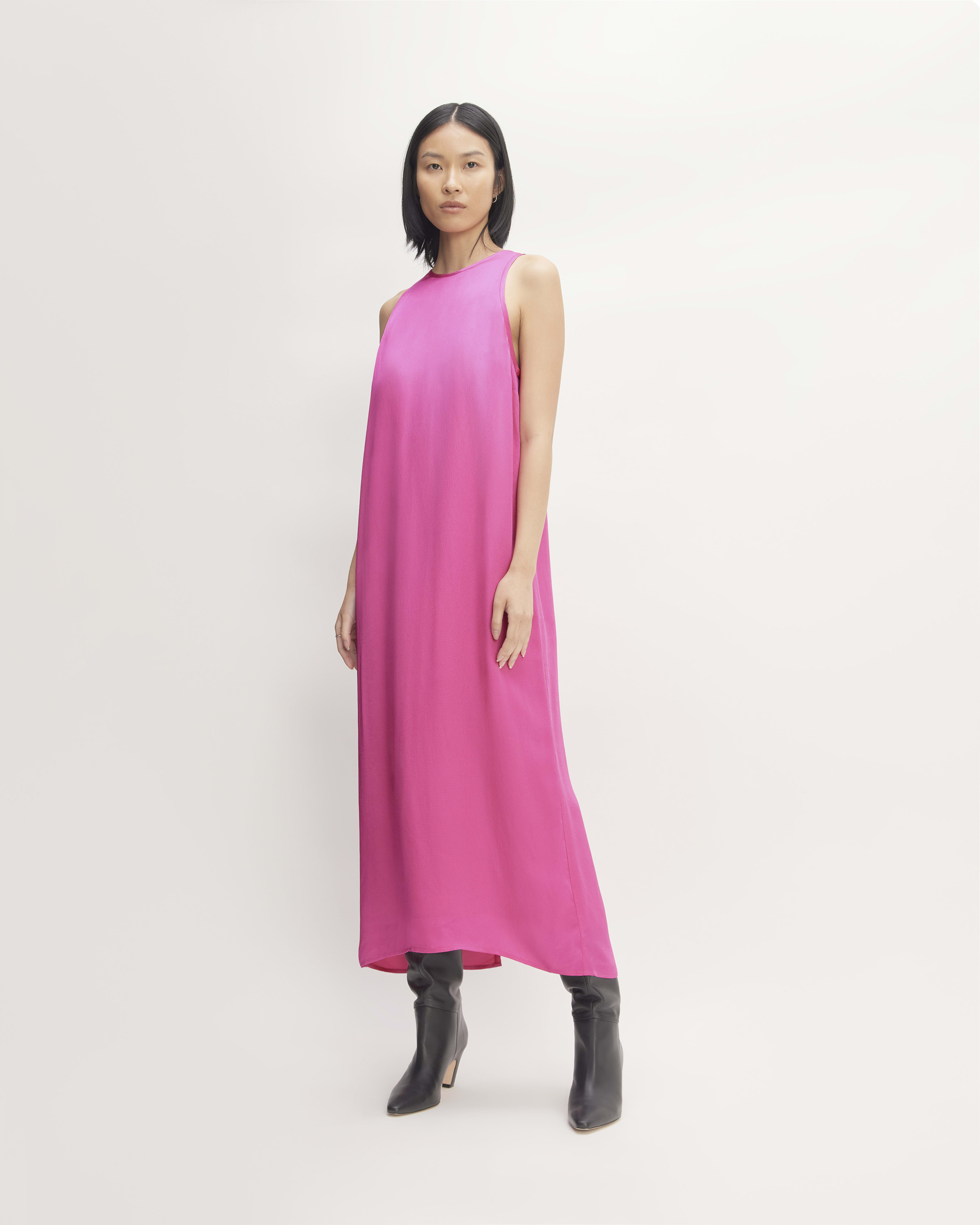 Everlane silk slip dress sale