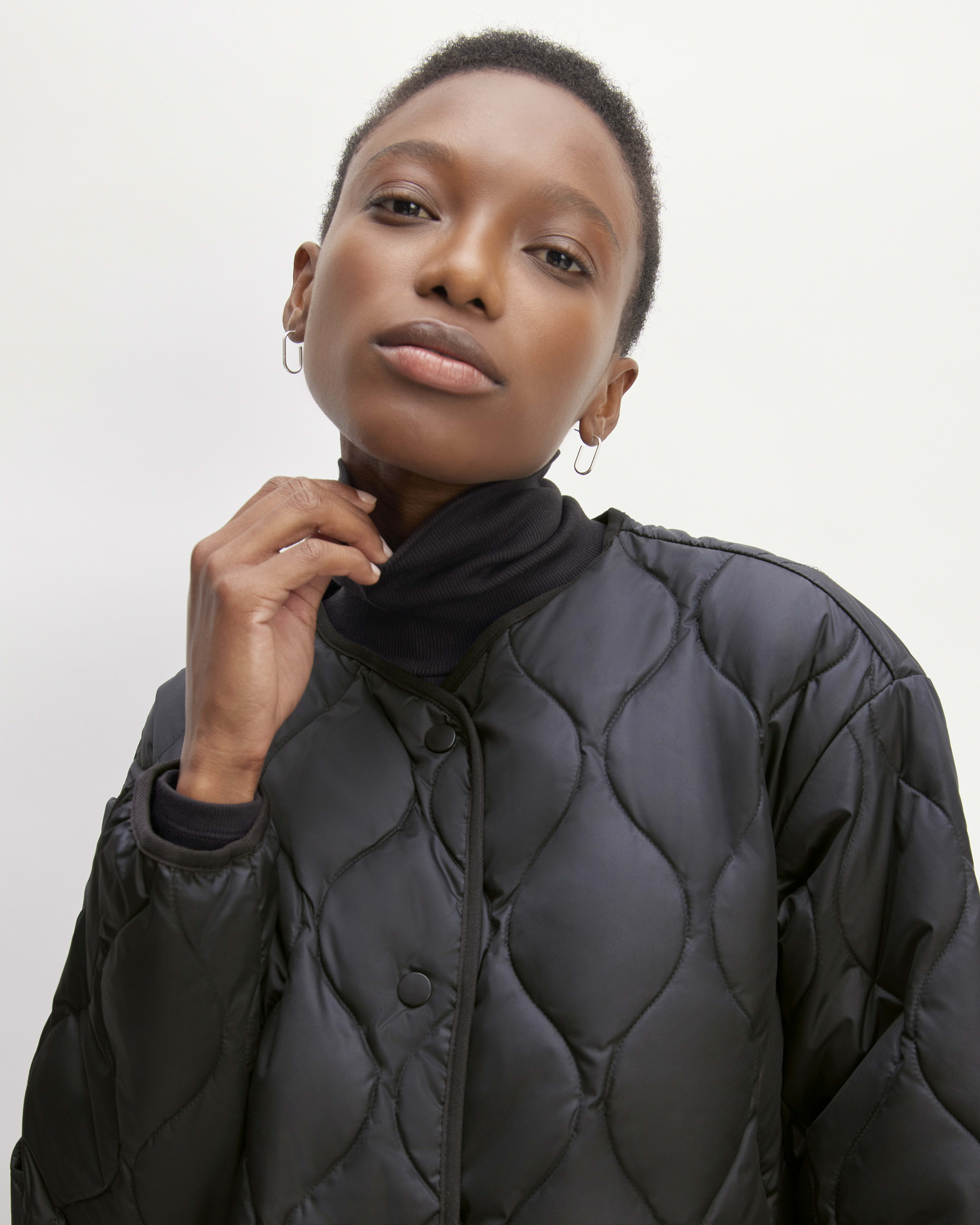 Ladies quilted jacket sale shop