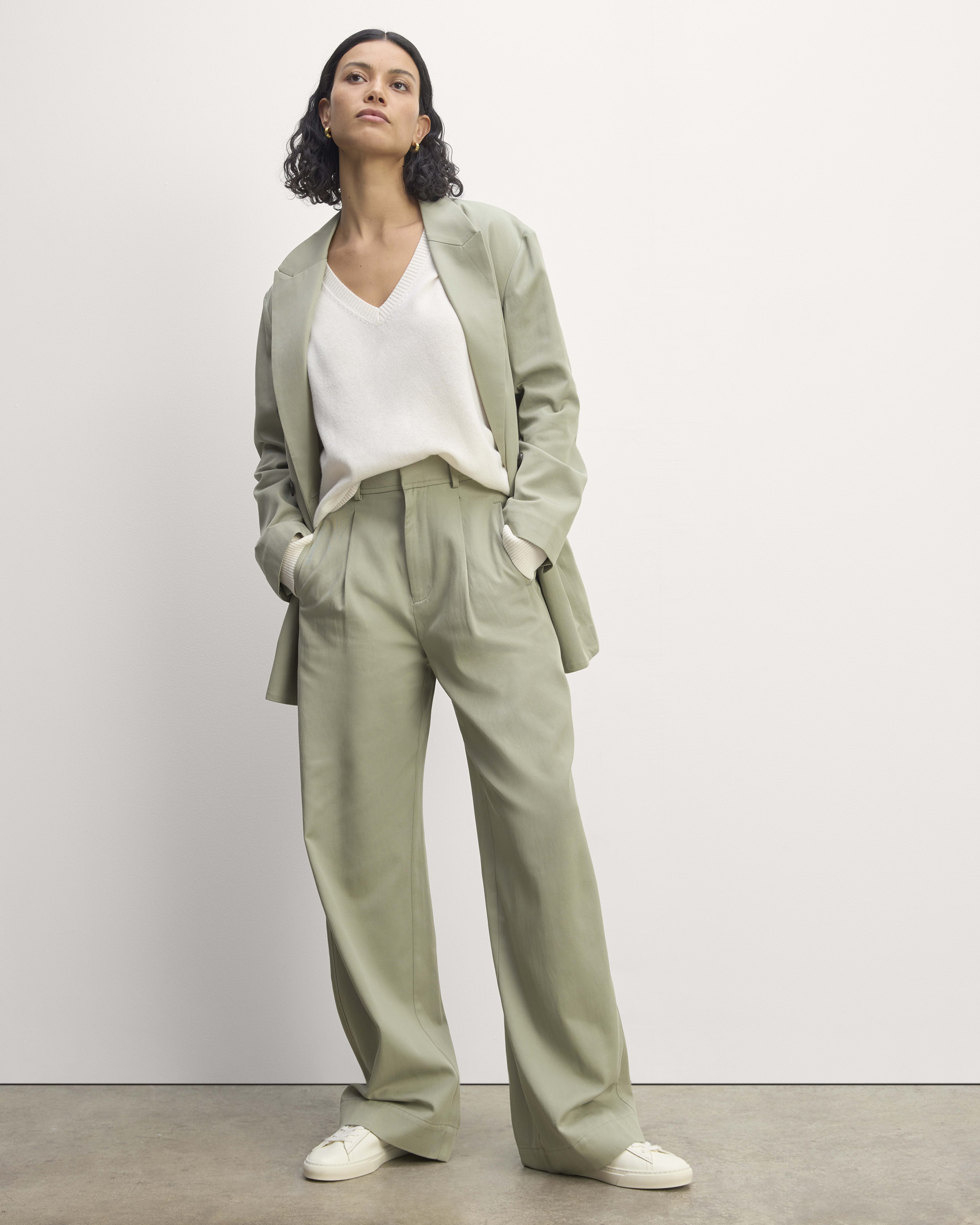 The Draper Pleated Pant in Buttersmooth