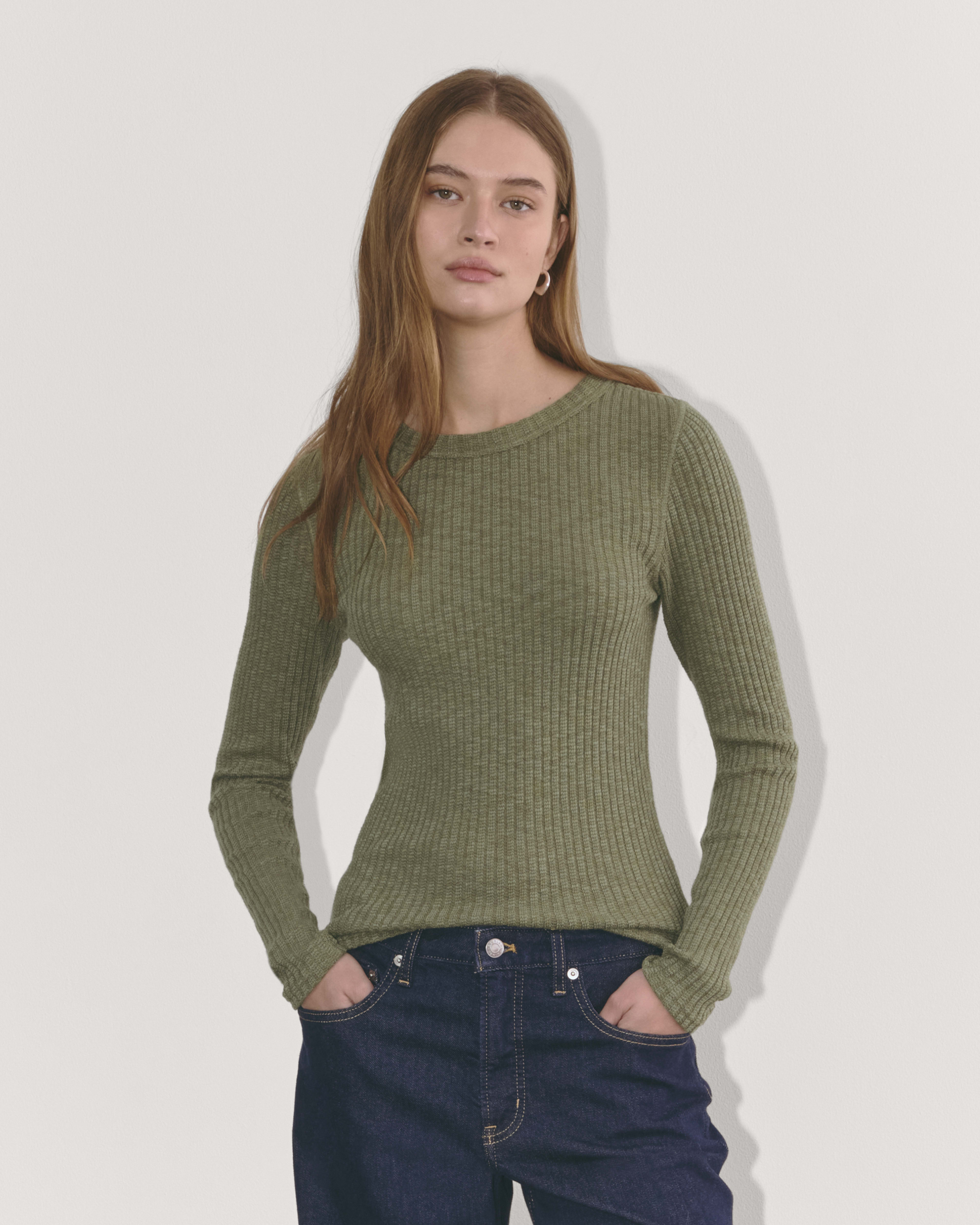 The Cozy Rib Long-Sleeve Tee