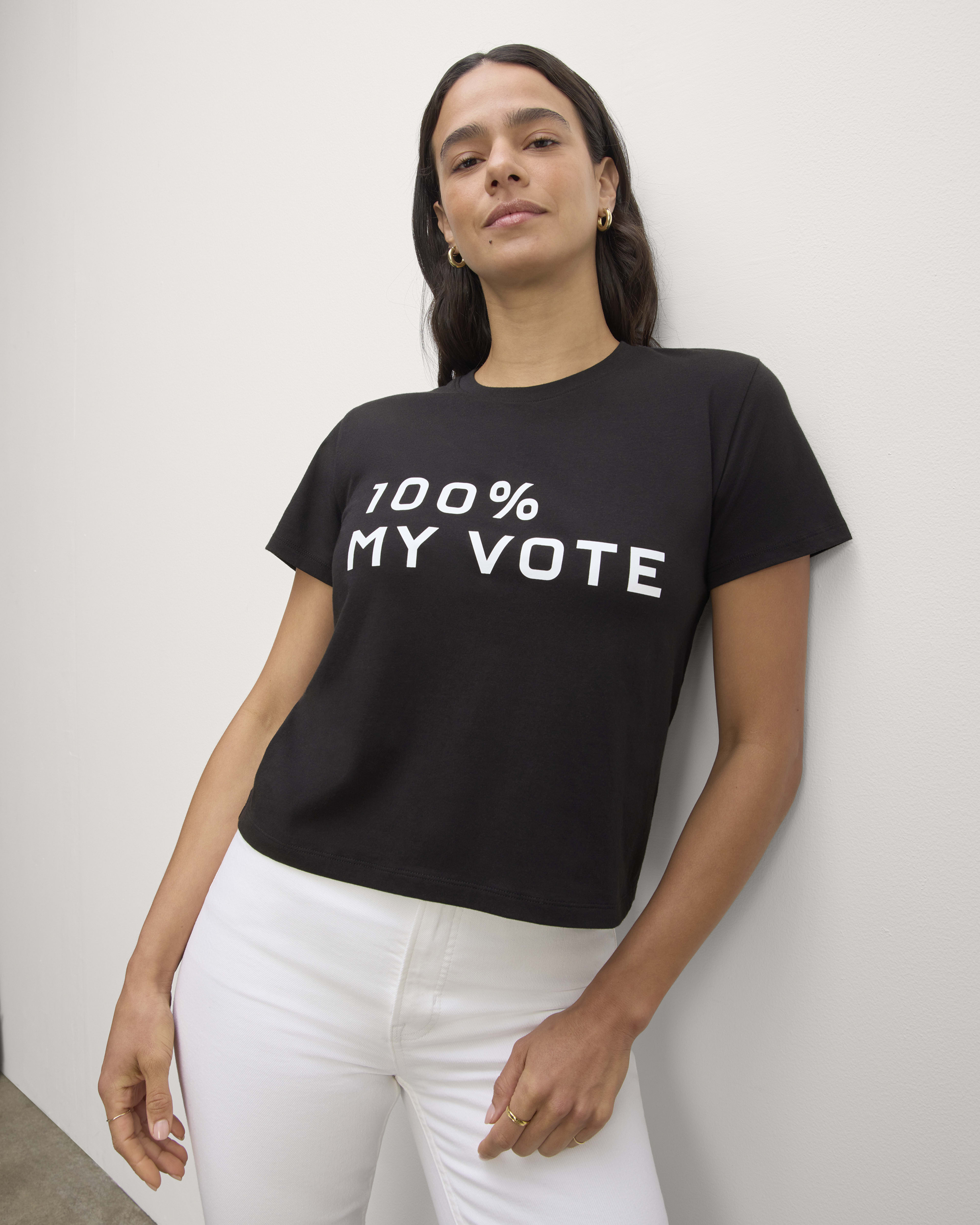 The Voter Tee in Essential Cotton