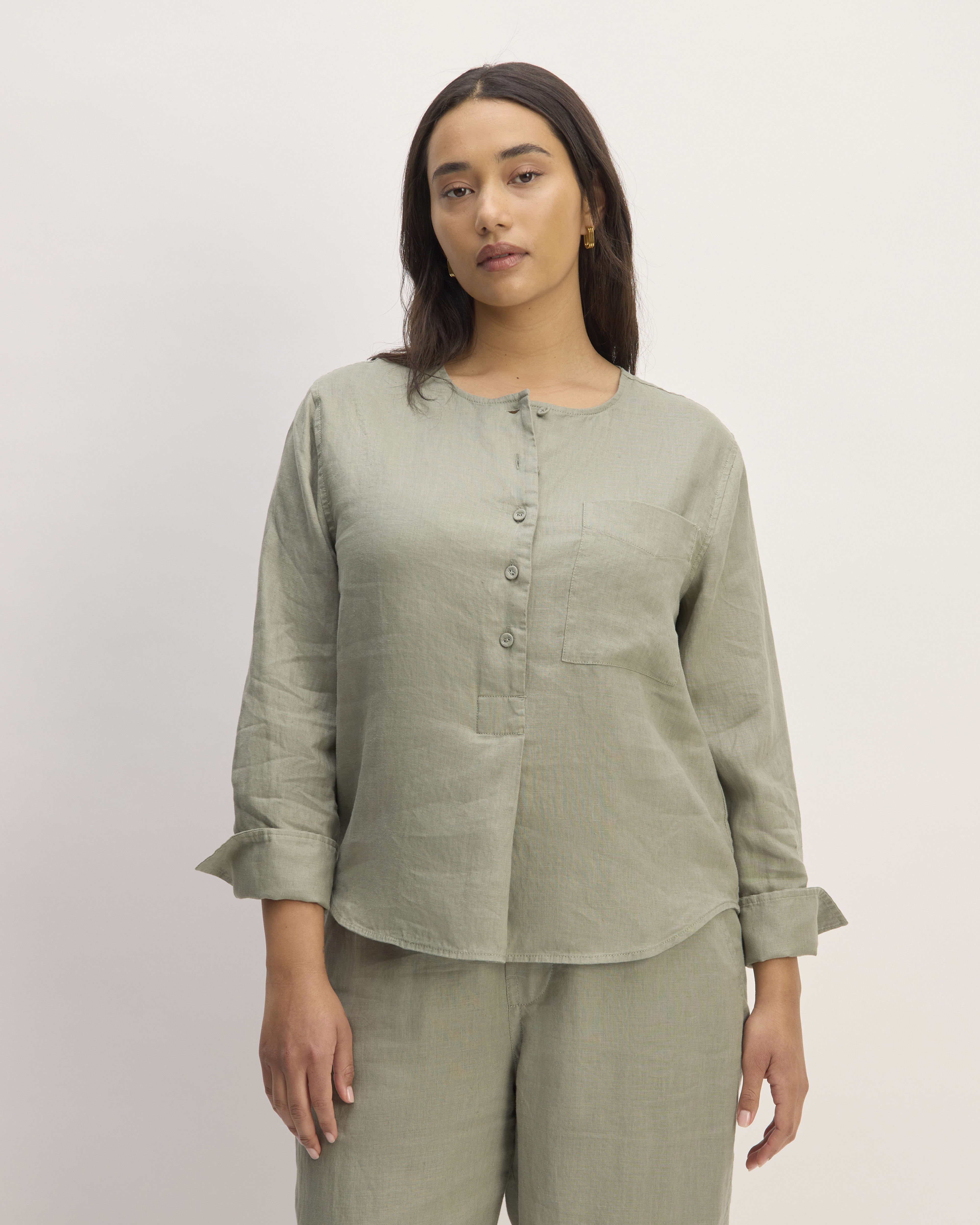 Everlane linen sweater on sale