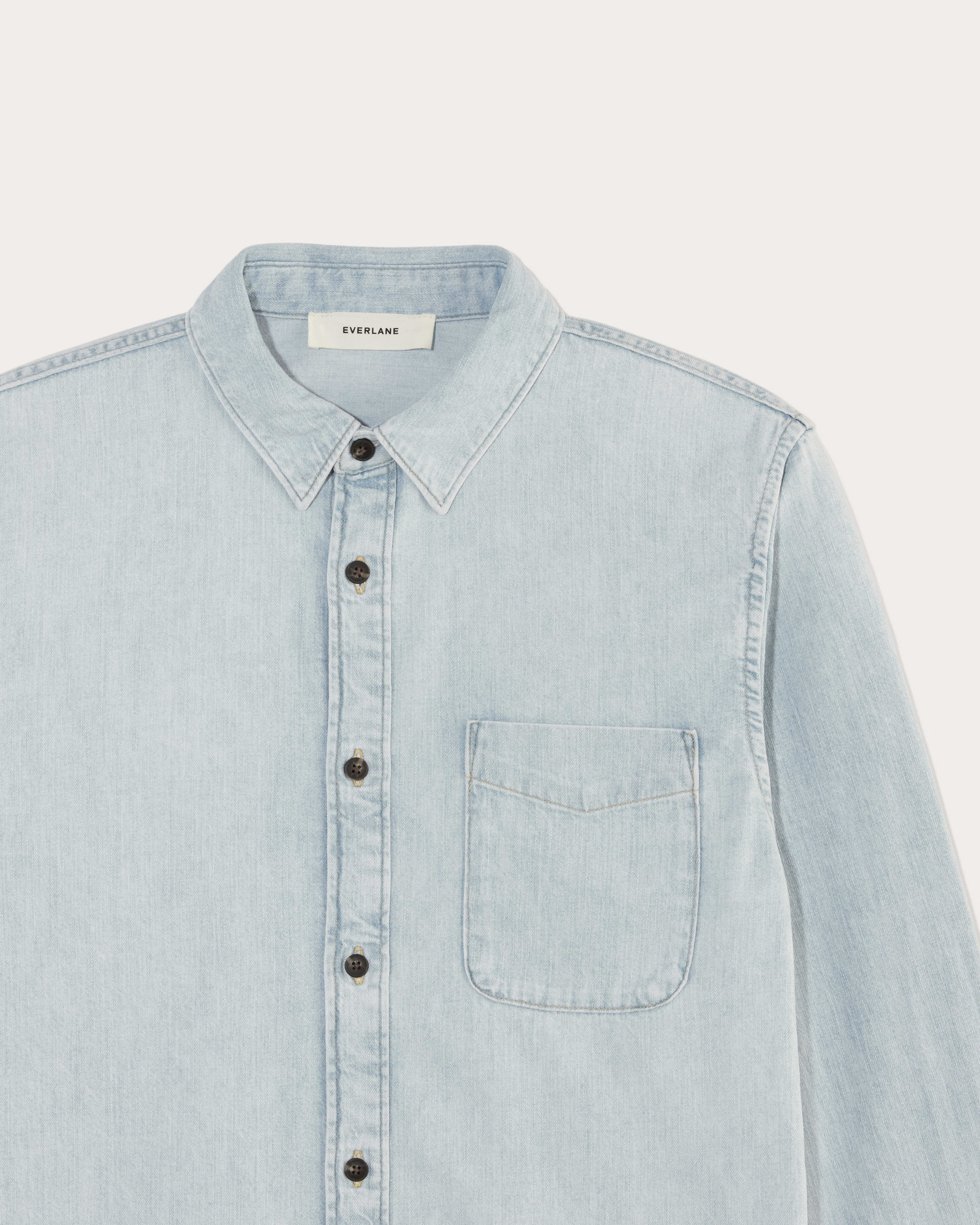 大きな割引 90s MOAT DENIM トップス - Indigo Light SHIRT トップス