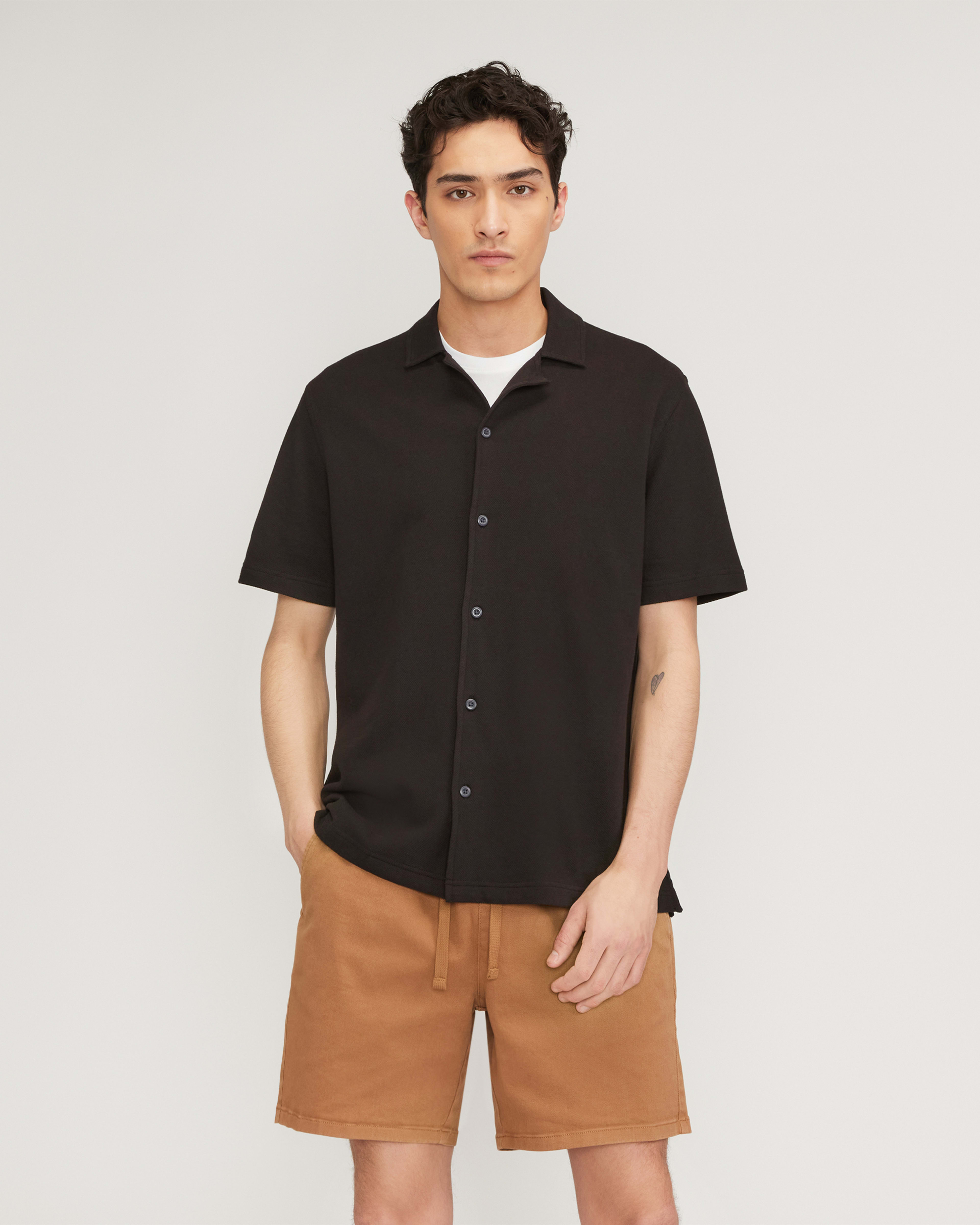 Everlane pique polo shop