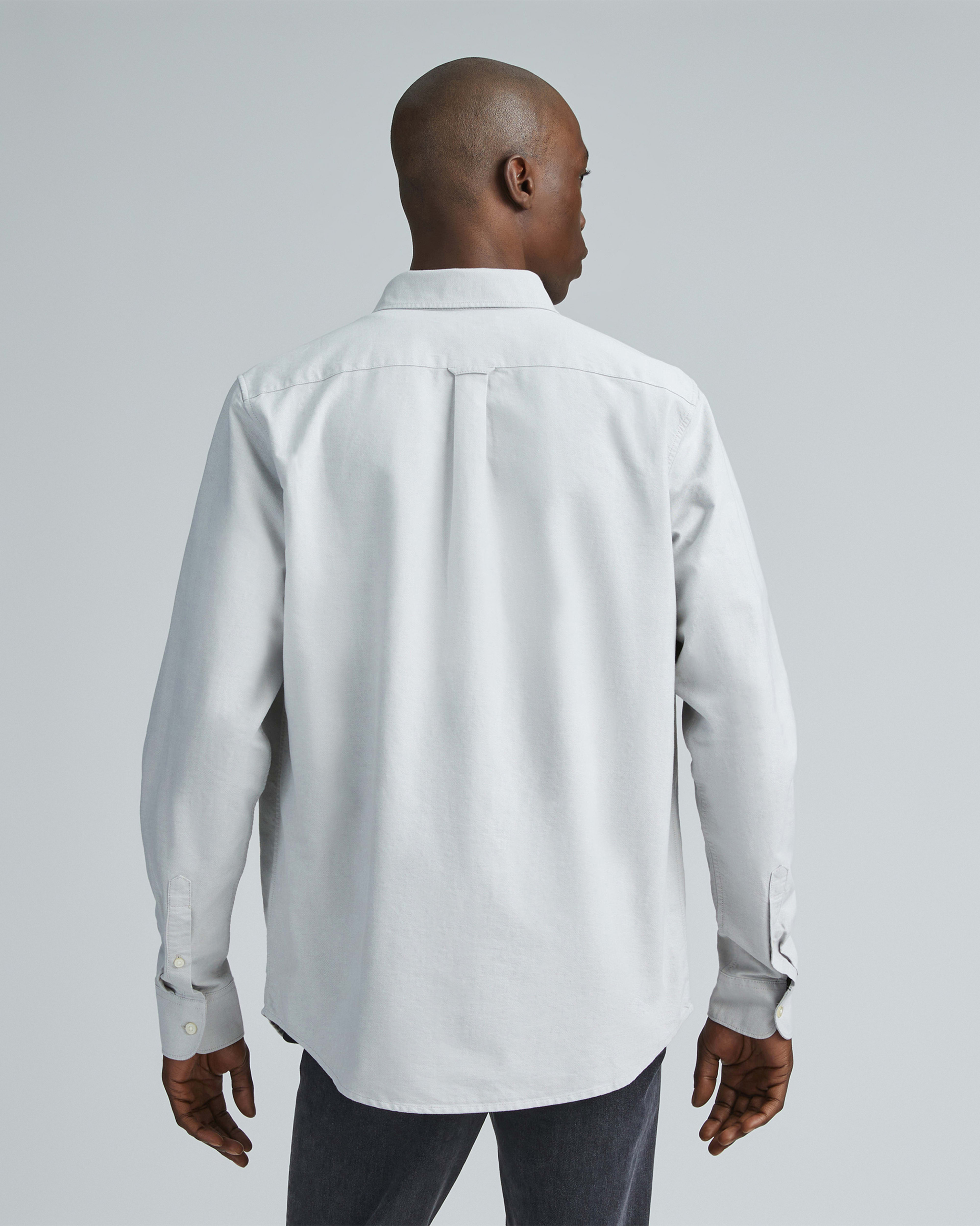 The Classic Oxford Shirt Grey Everlane