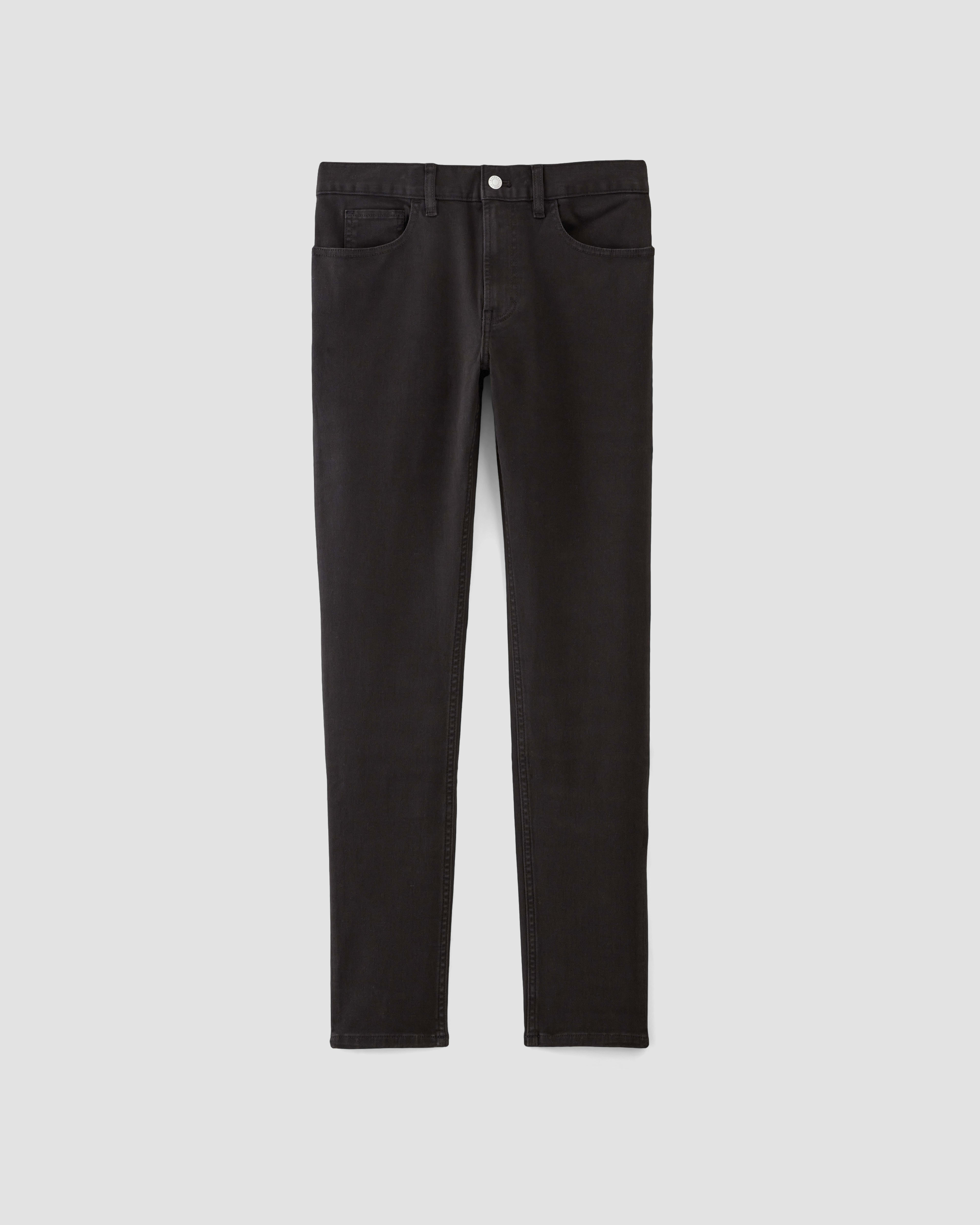 The Stretch Twill 5-Pocket Pant | Black – Everlane