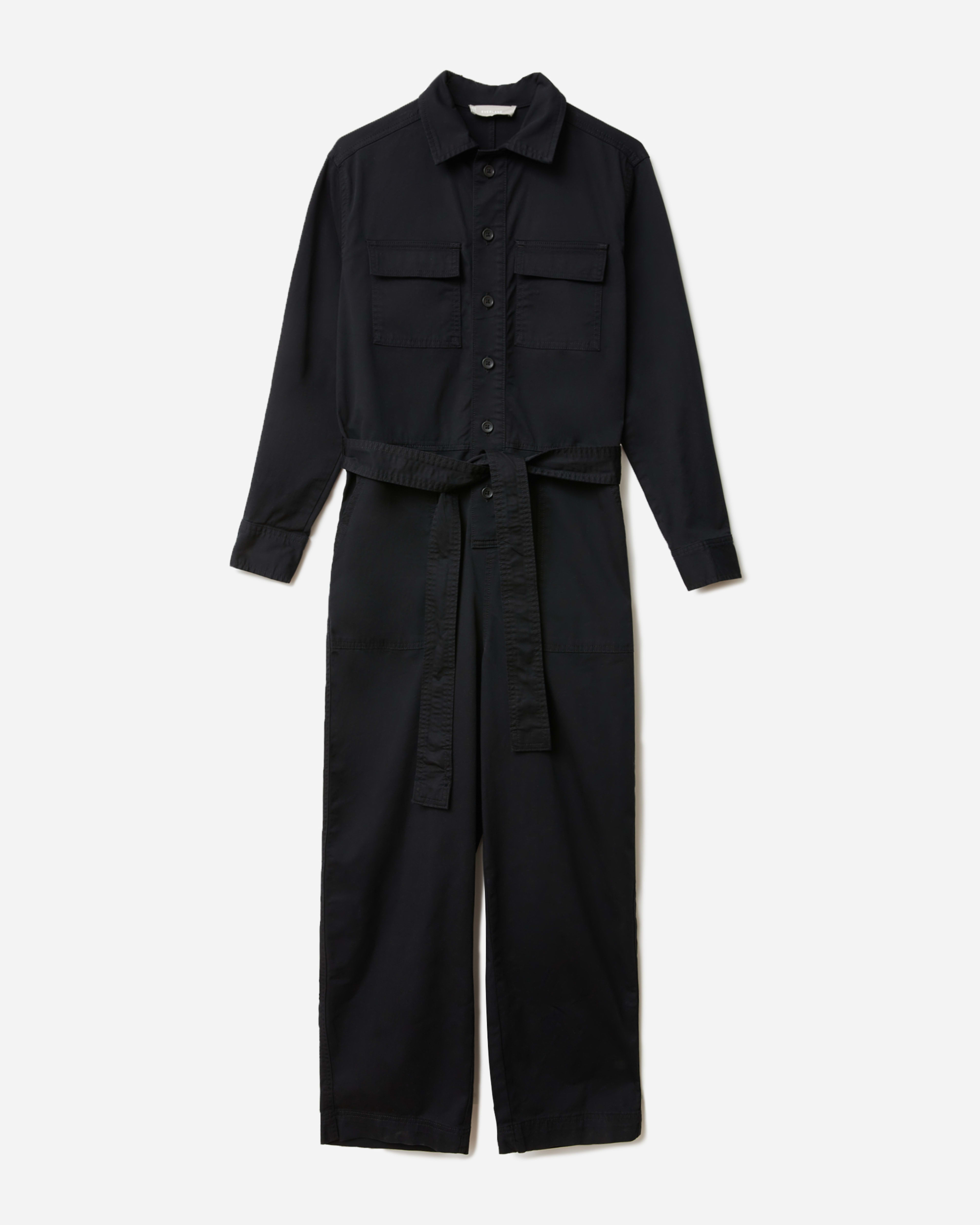 The Modern Utility Jumpsuit Black Everlane