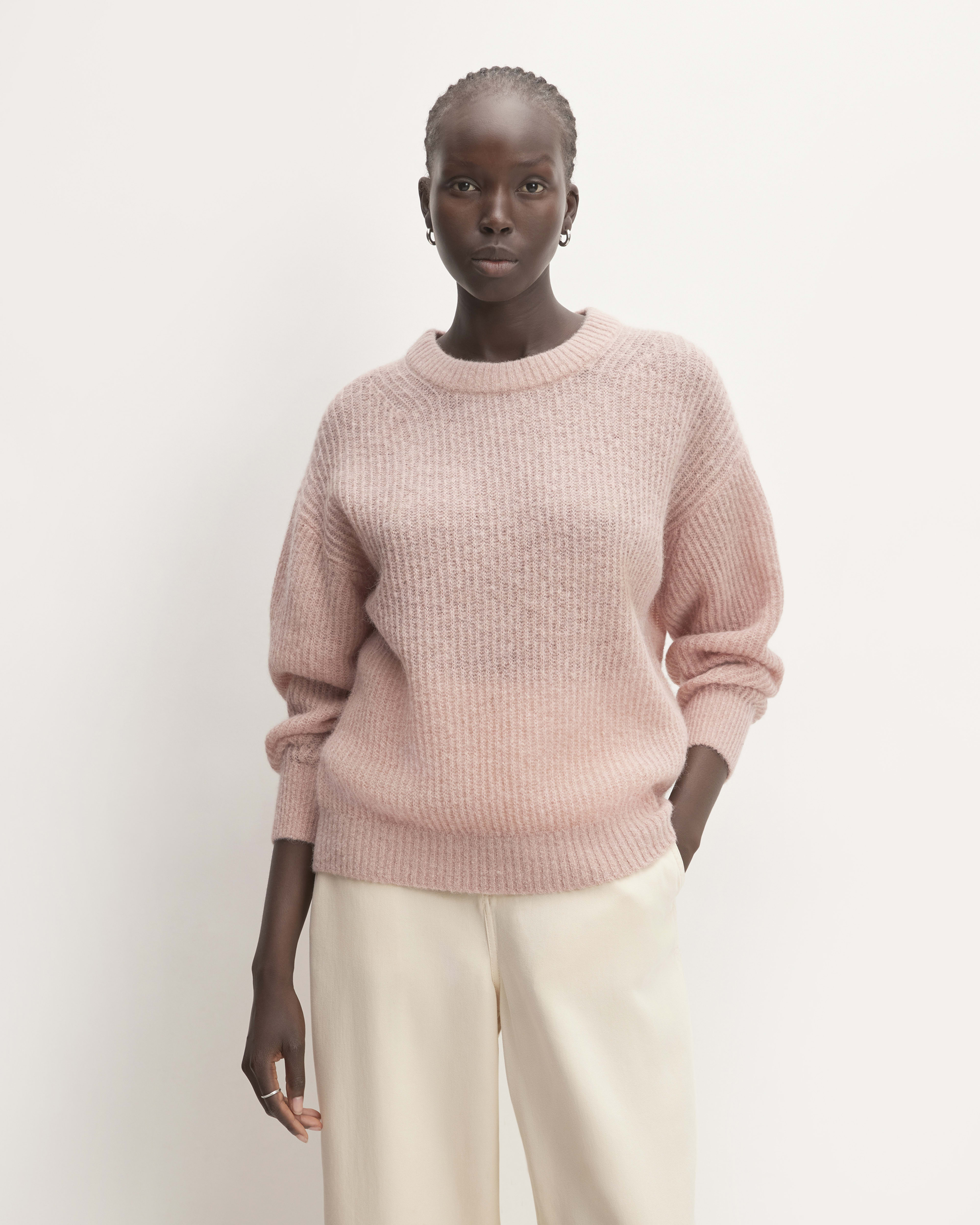Everlane oversized alpaca crew outlet