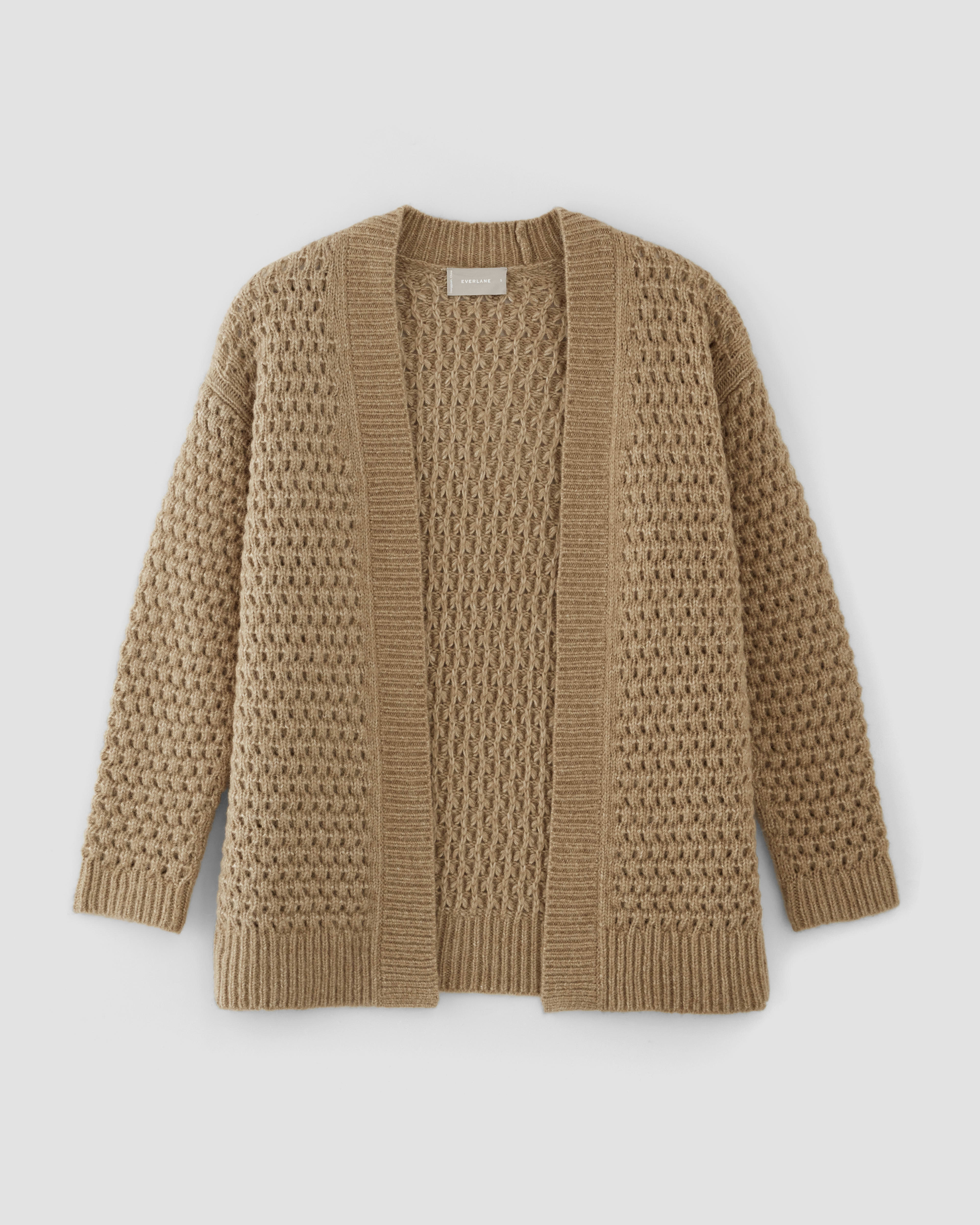 The Cloud Oversized Textured Cardigan | Tiger's Eye – Everlane