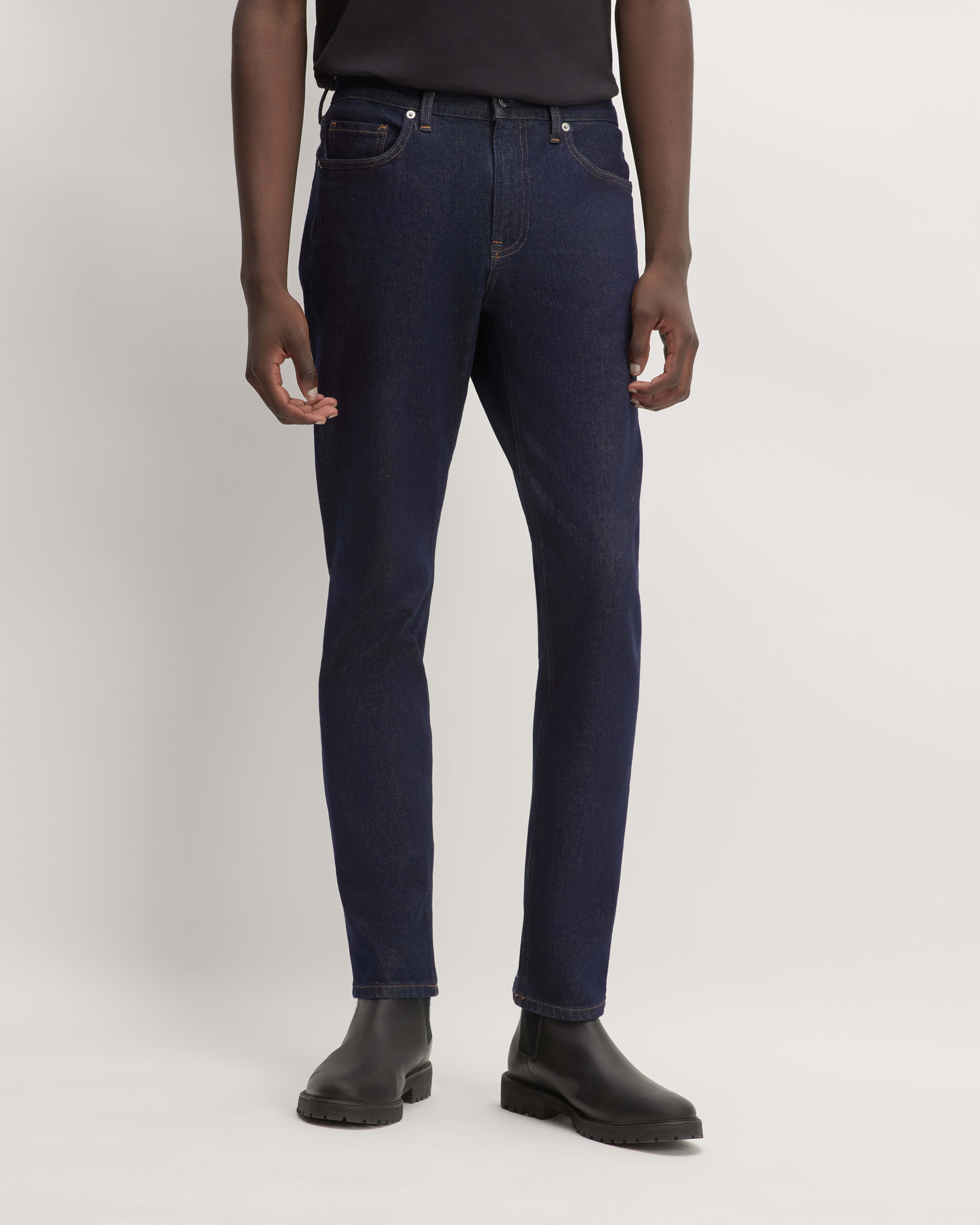 Everlane athletic fit jeans discount