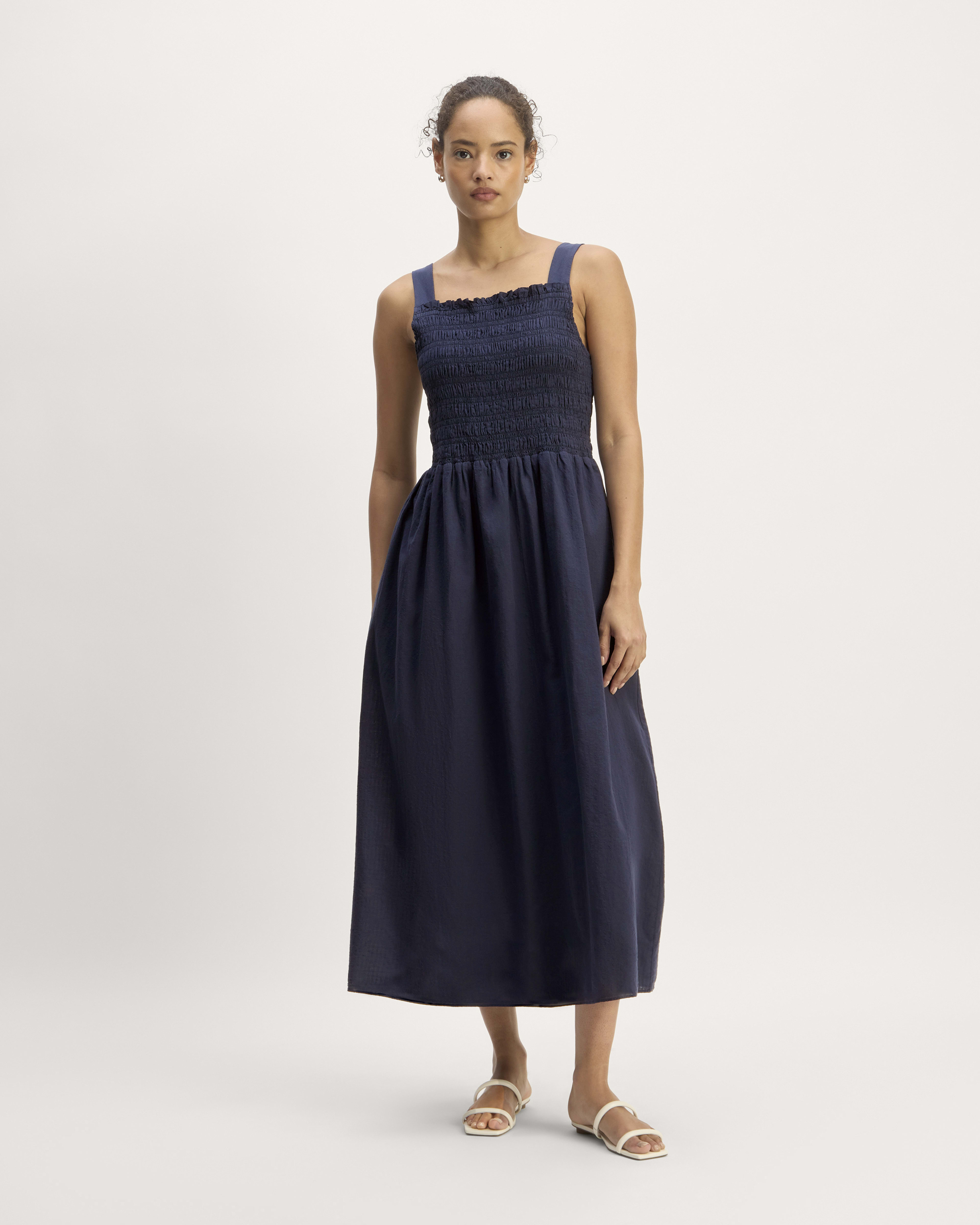 The Gauze Smock Dress