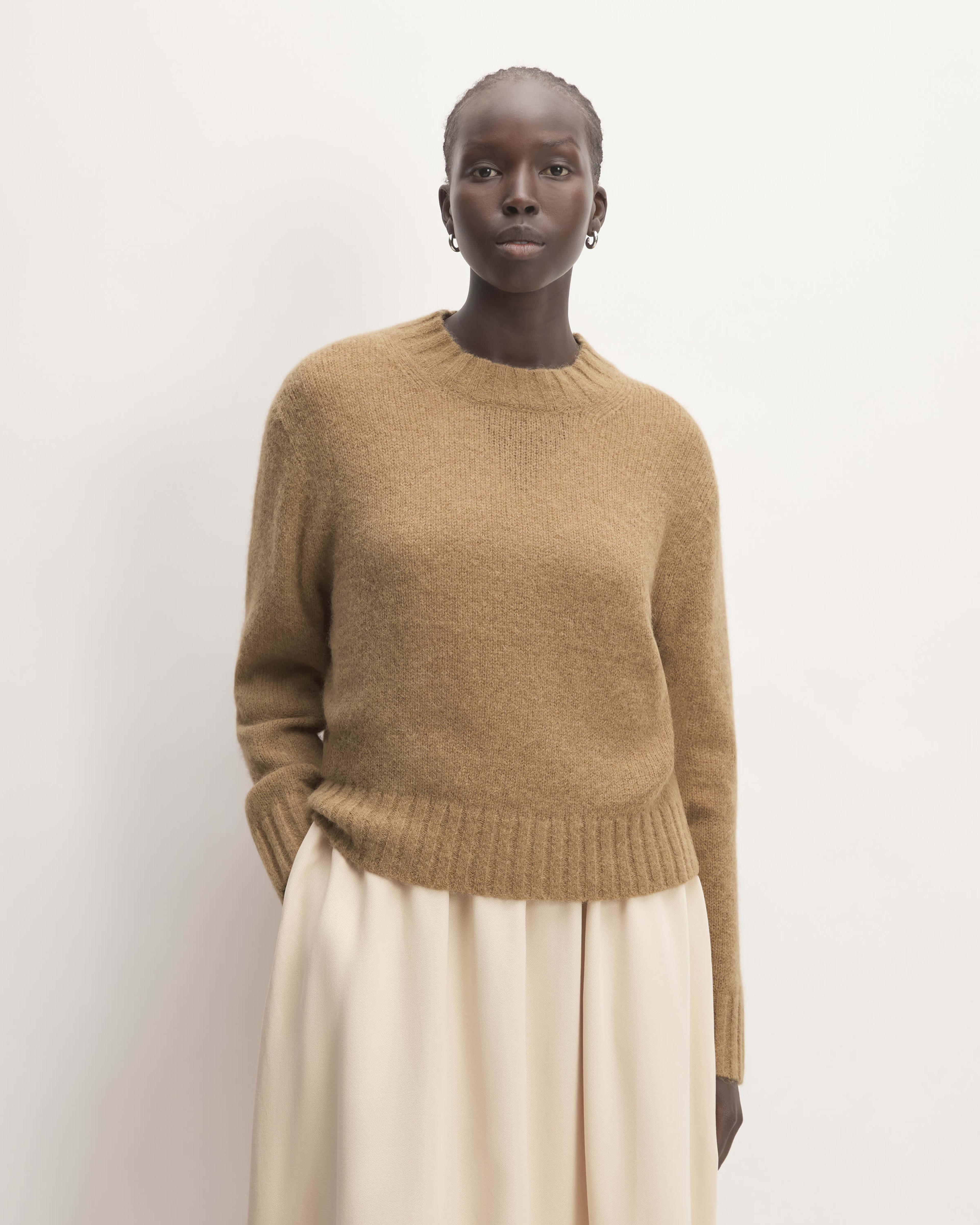 Everlane the Alpaca Crew Sweater Sale 2023