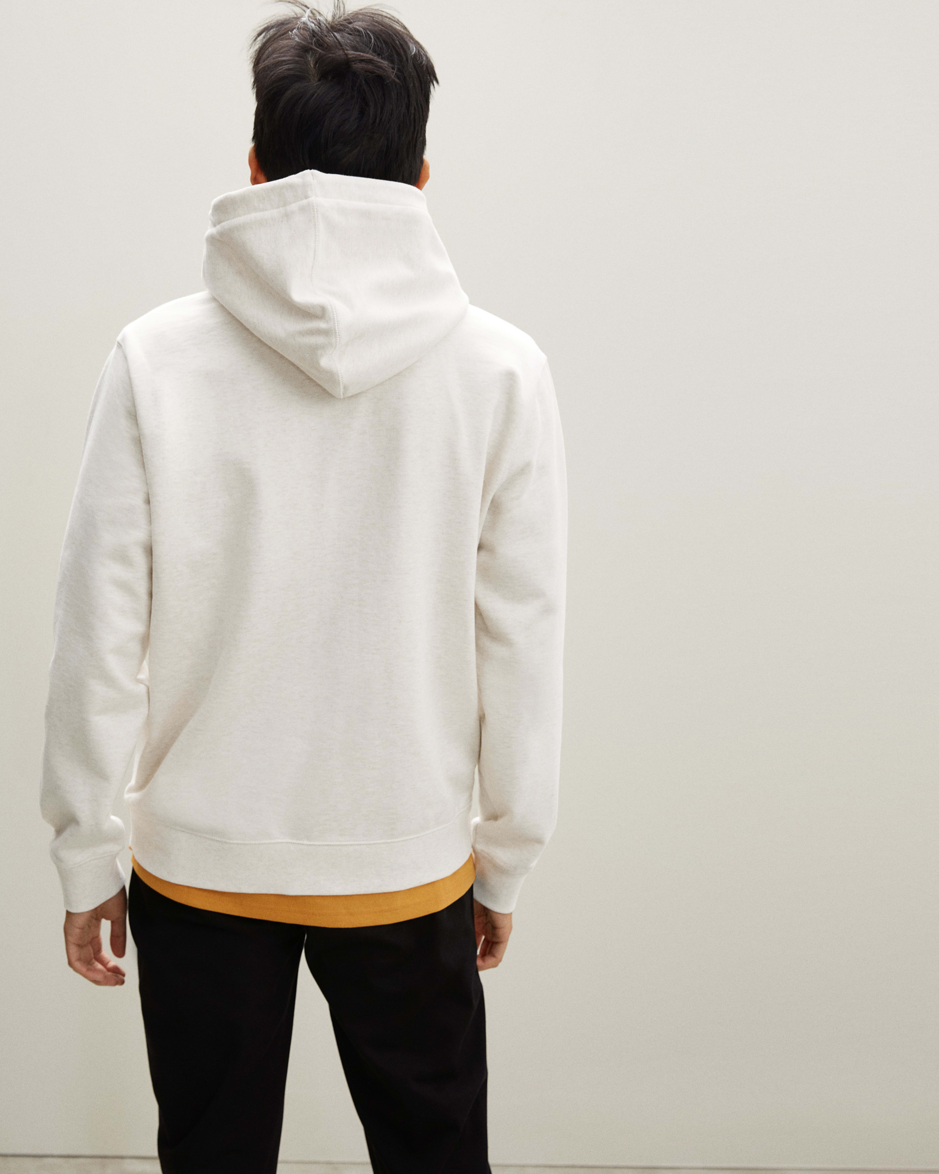 The French Terry Hoodie | Uniform Heathered Canvas – Everlane