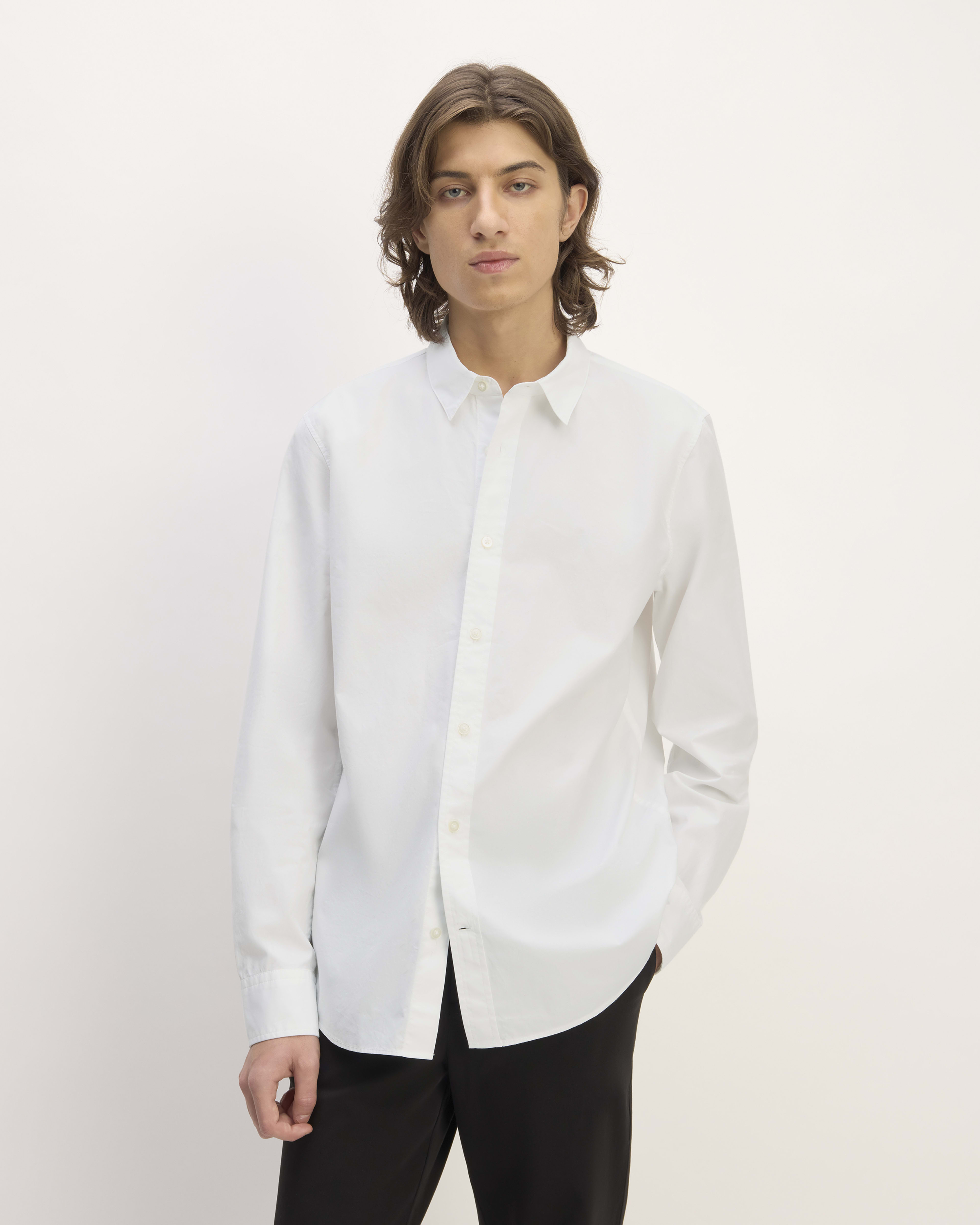 Supima dress shirt top
